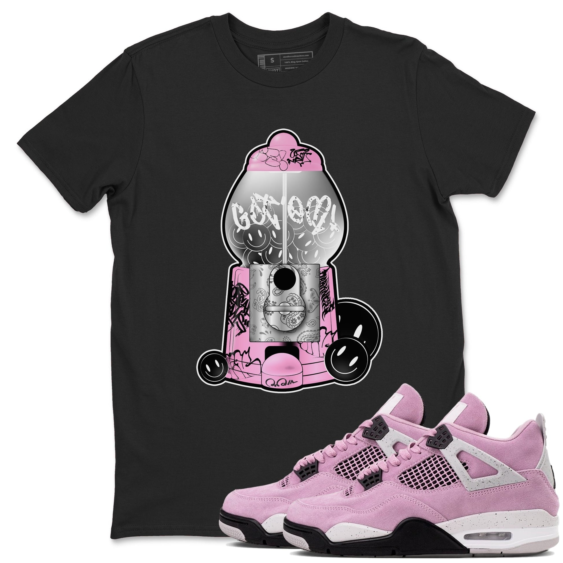 Gumball Machine Sneaker Tees - Air Jordan 4 Orchid
