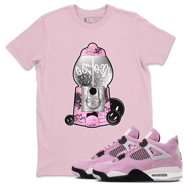 Gumball Machine Sneaker Tees - Air Jordan 4 Orchid