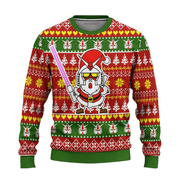 Gundam Anime Ugly Christmas Sweater Custom Santa Xmas Gift ? Usalast