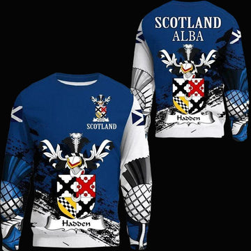 Hadden Scottish Family Crest Scotland Special Sweater A7 ? Usalast