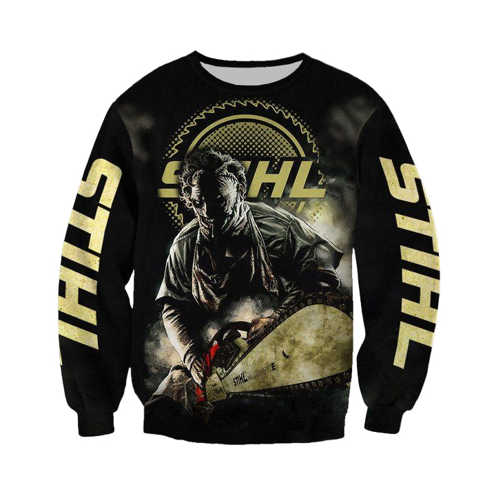 Halloween Chainsaw Stihl 3D Sweater ? Usalast