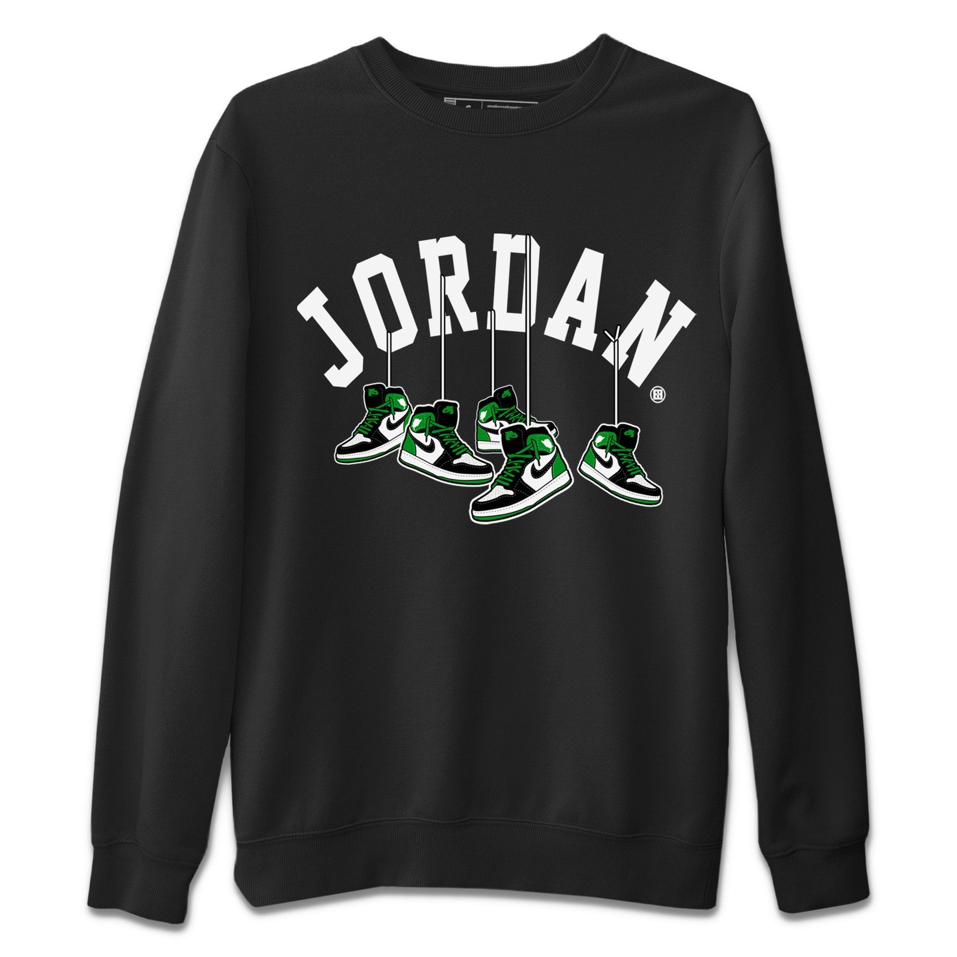 Hanging Sneakers Unisex Tops - Air Jordan 1 Celtics