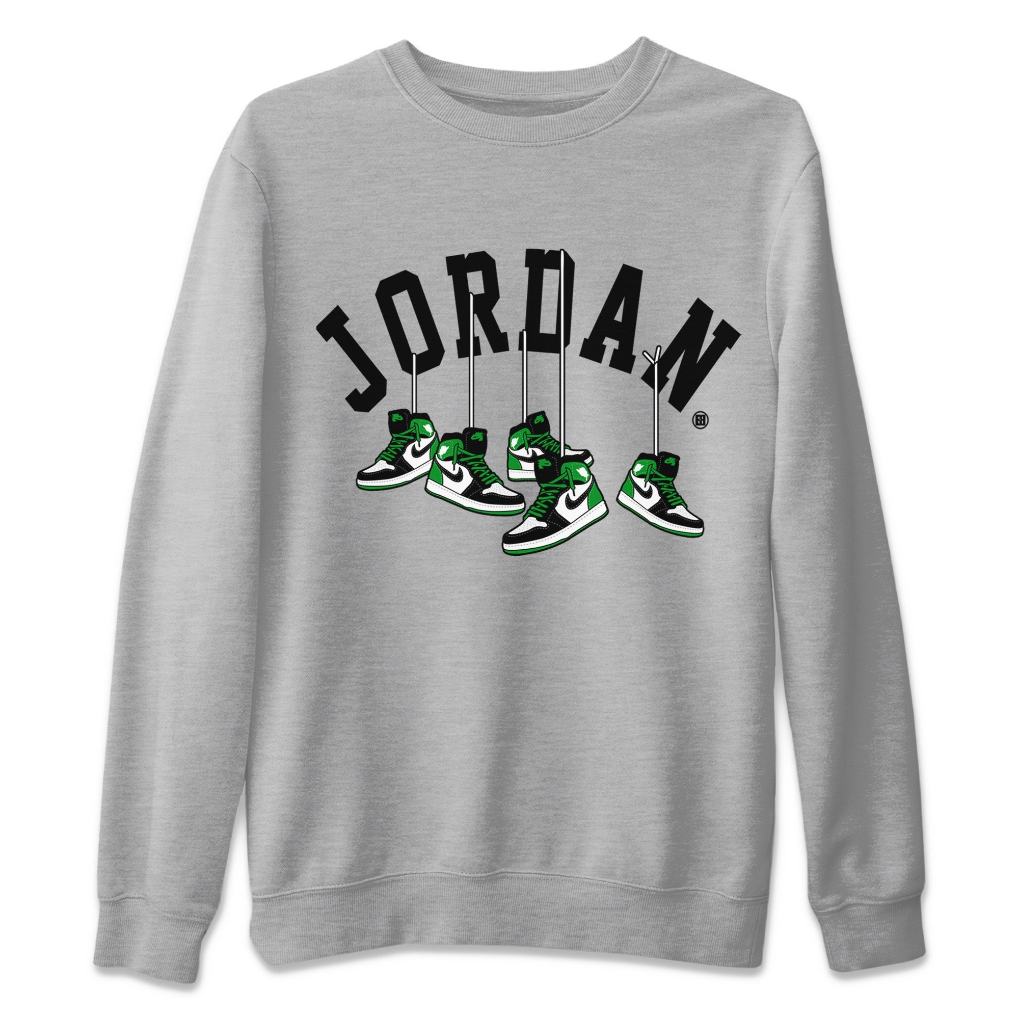 Hanging Sneakers Unisex Tops - Air Jordan 1 Celtics