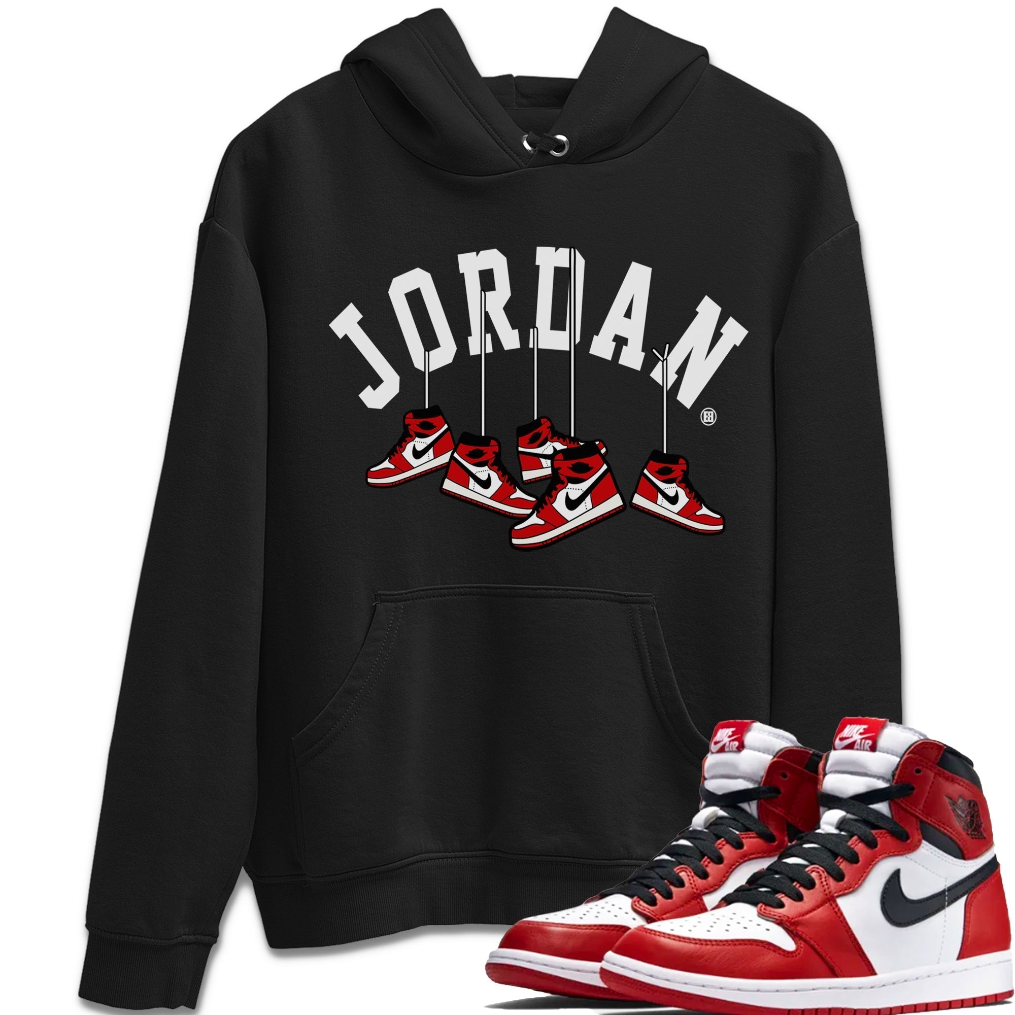 Hanging Sneakers Unisex Tops - Air Jordan 1 Chicago