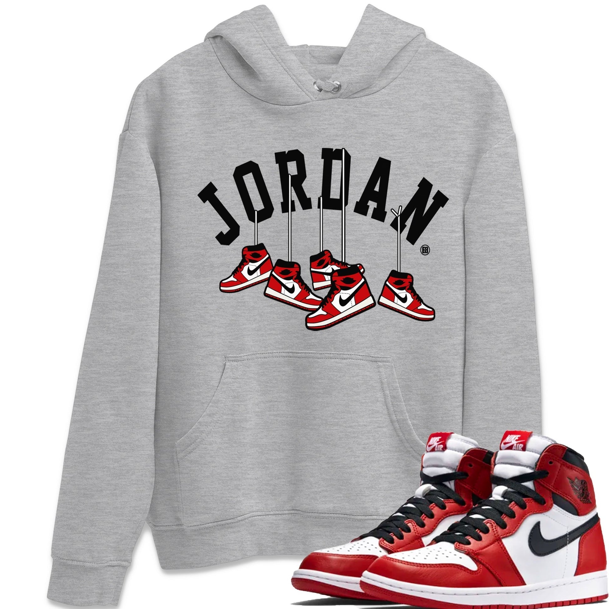 Hanging Sneakers Unisex Tops - Air Jordan 1 Chicago
