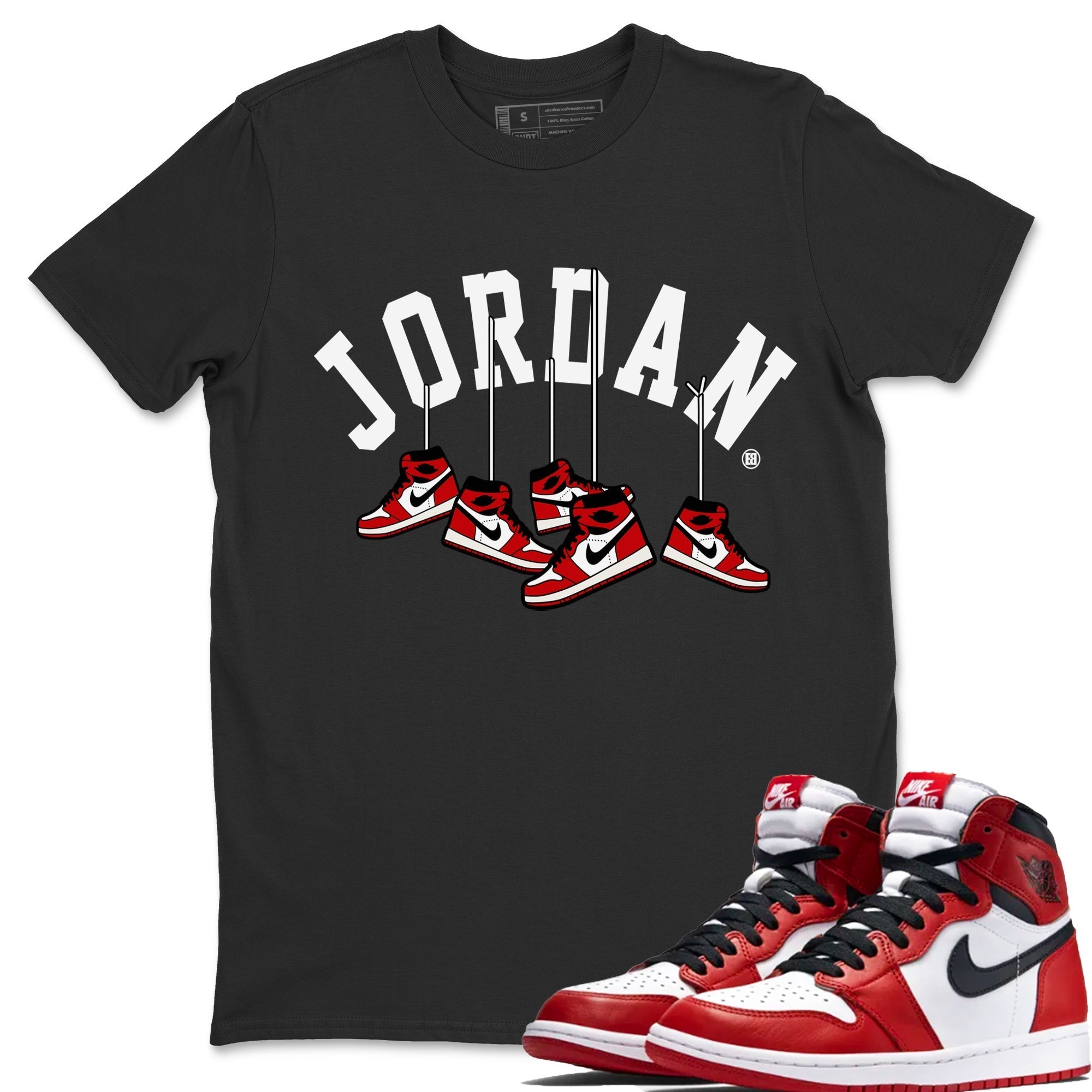 Hanging Sneakers Unisex Tops - Air Jordan 1 Chicago