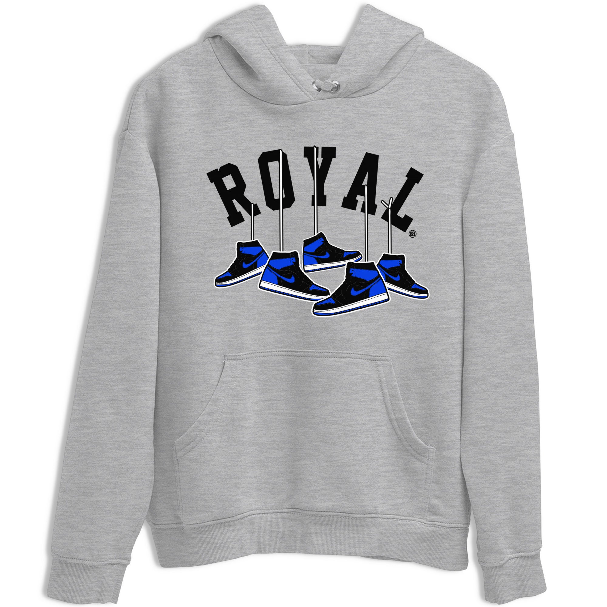 Hanging Sneakers Sneaker Tee - Air Jordan 1 Royal Reimagined