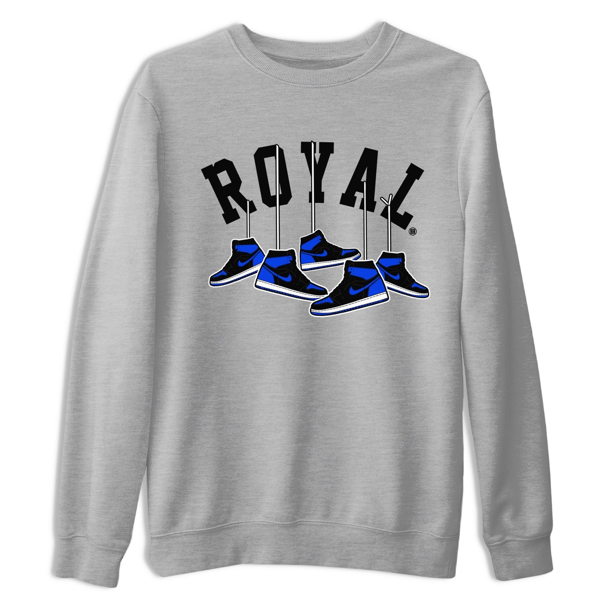 Hanging Sneakers Sneaker Tee - Air Jordan 1 Royal Reimagined