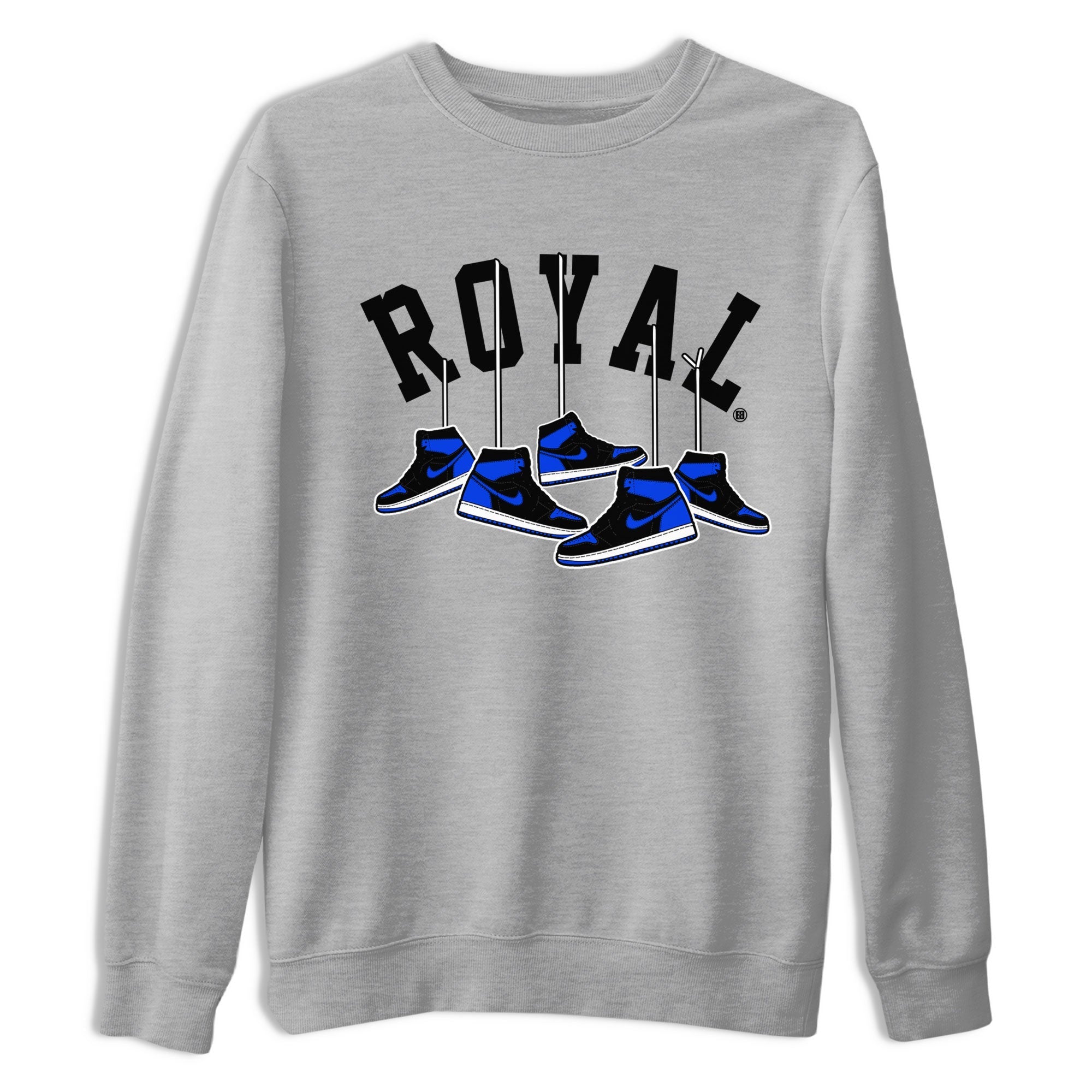 Hanging Sneakers Sneaker Tee - Air Jordan 1 Royal Reimagined