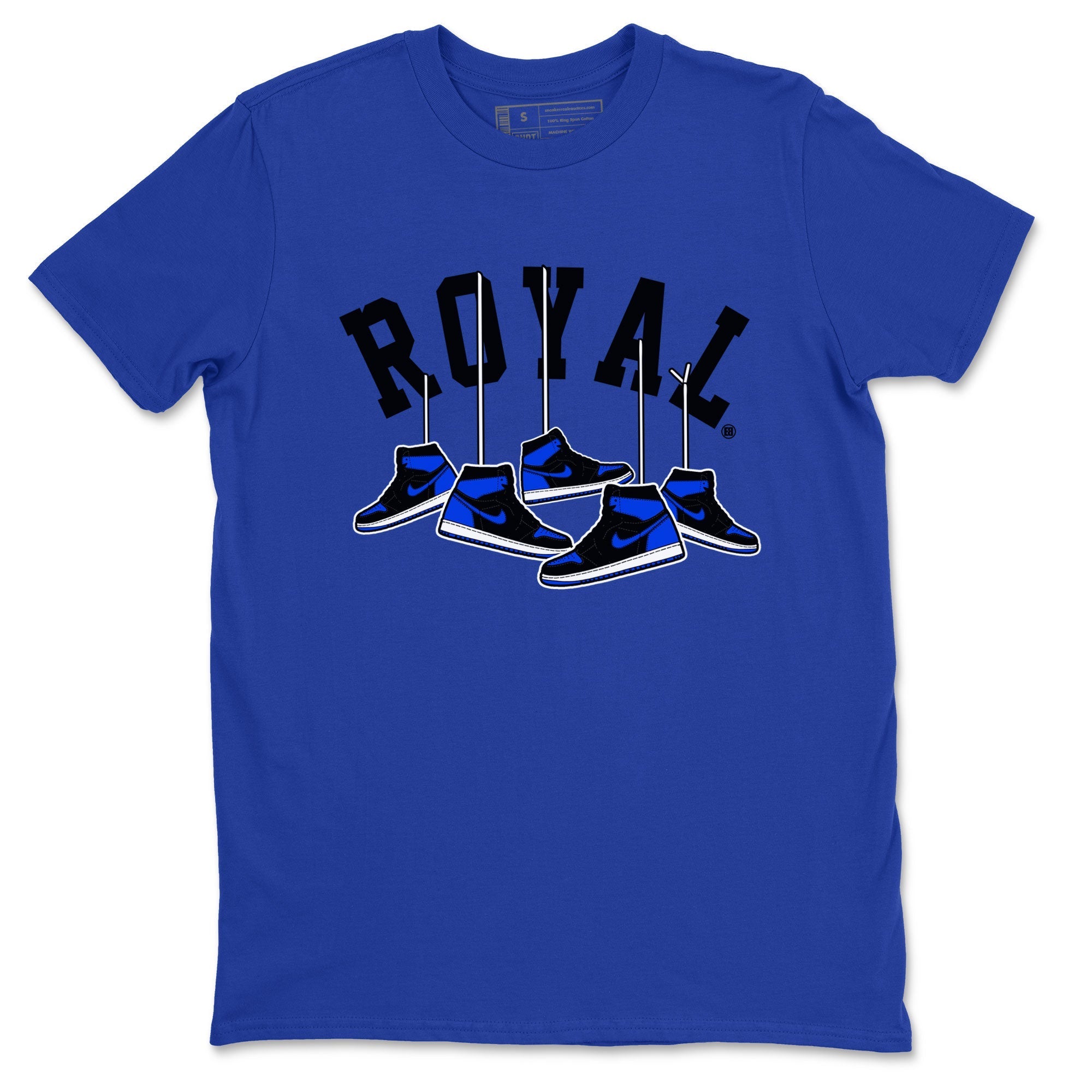 Hanging Sneakers Sneaker Tee - Air Jordan 1 Royal Reimagined