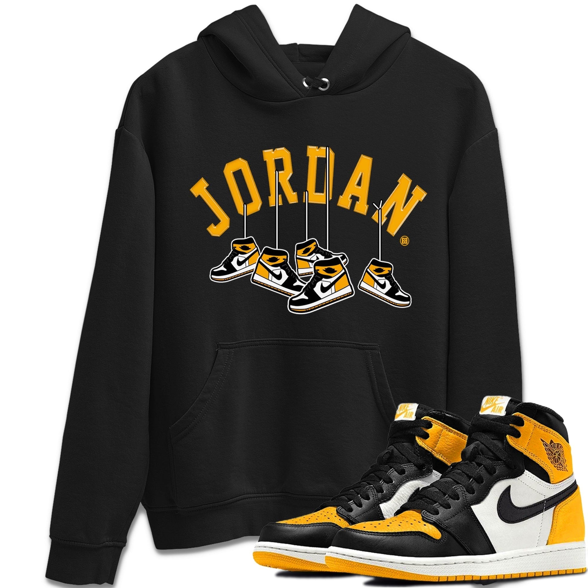 Hanging Sneakers Unisex Tops - Air Jordan 1 Taxi