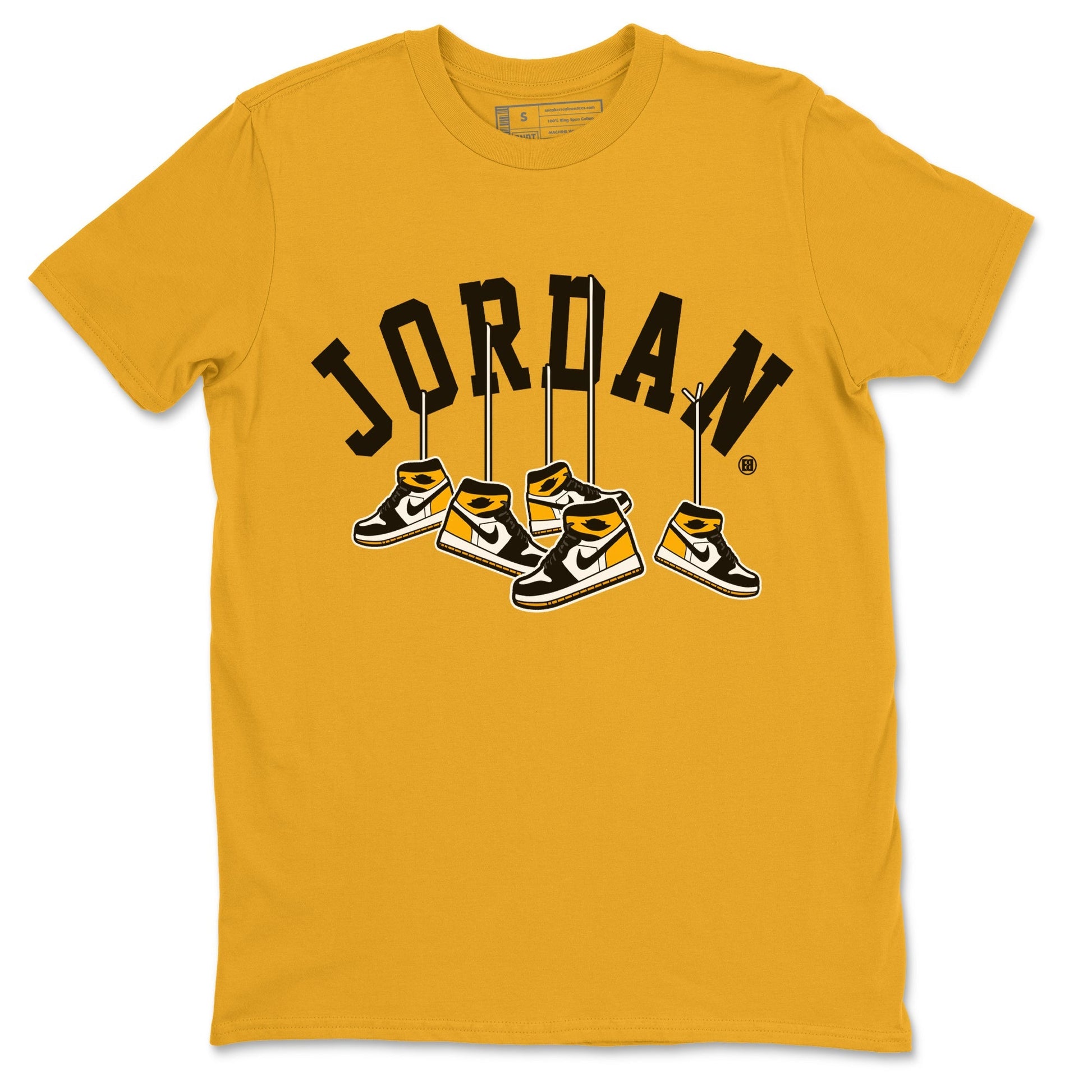 Hanging Sneakers Unisex Tops - Air Jordan 1 Taxi