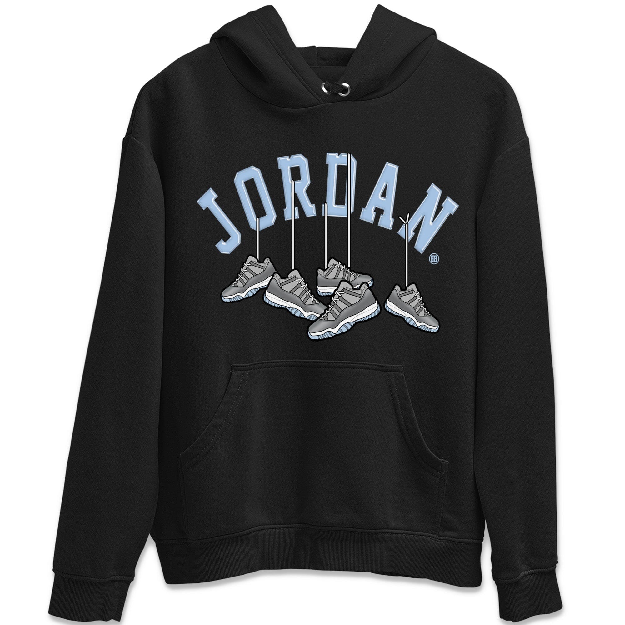 Hanging Sneakers Unisex Tops - Air Jordan 11 Cool Grey