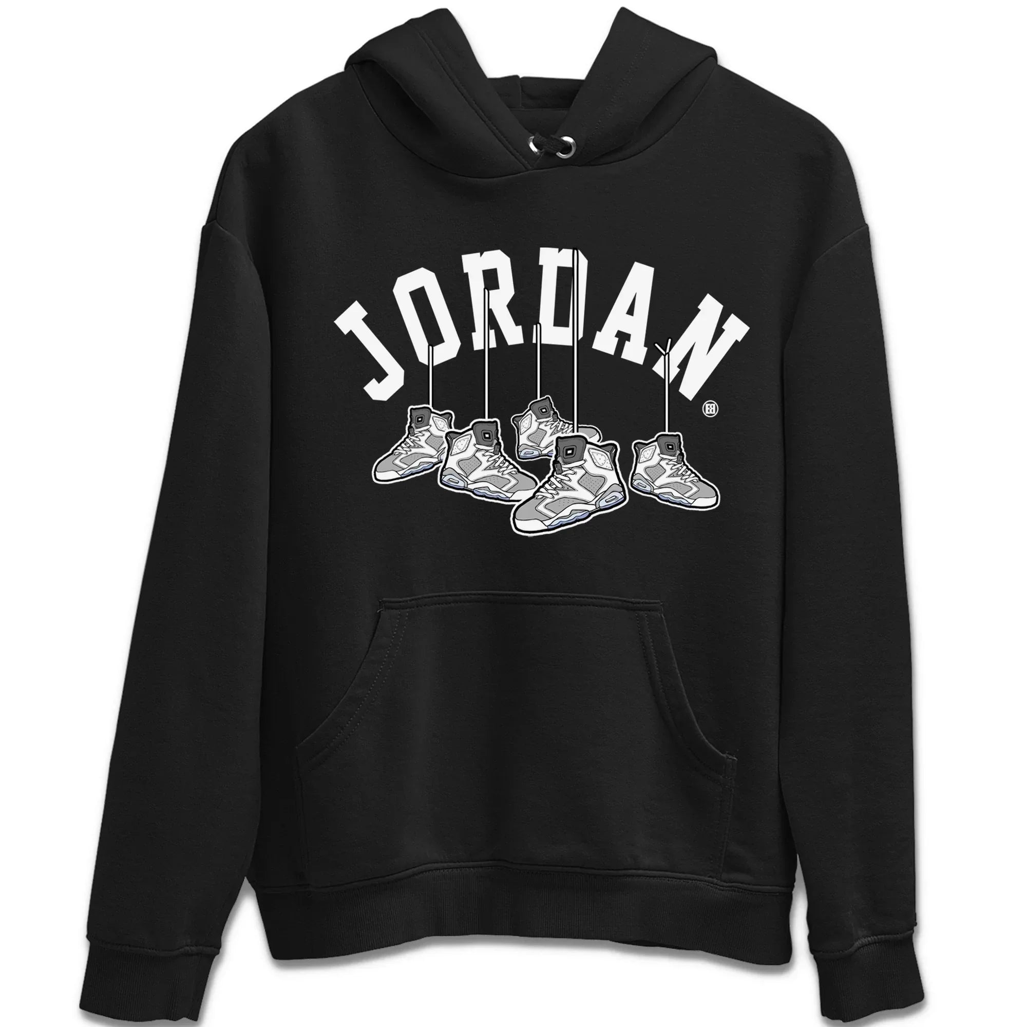 Hanging Sneakers Unisex Tops - Air Jordan 6 Cool Grey