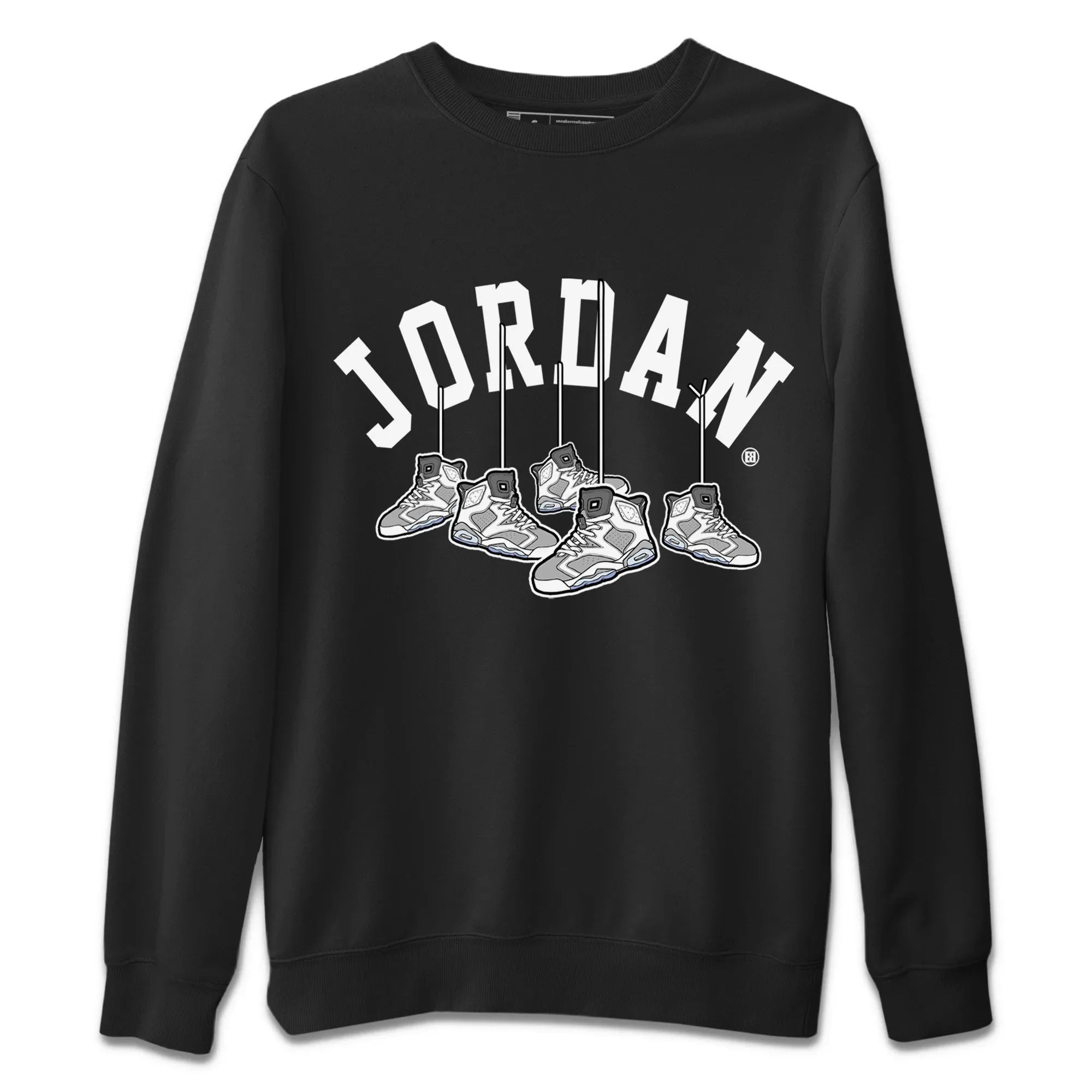 Hanging Sneakers Unisex Tops - Air Jordan 6 Cool Grey