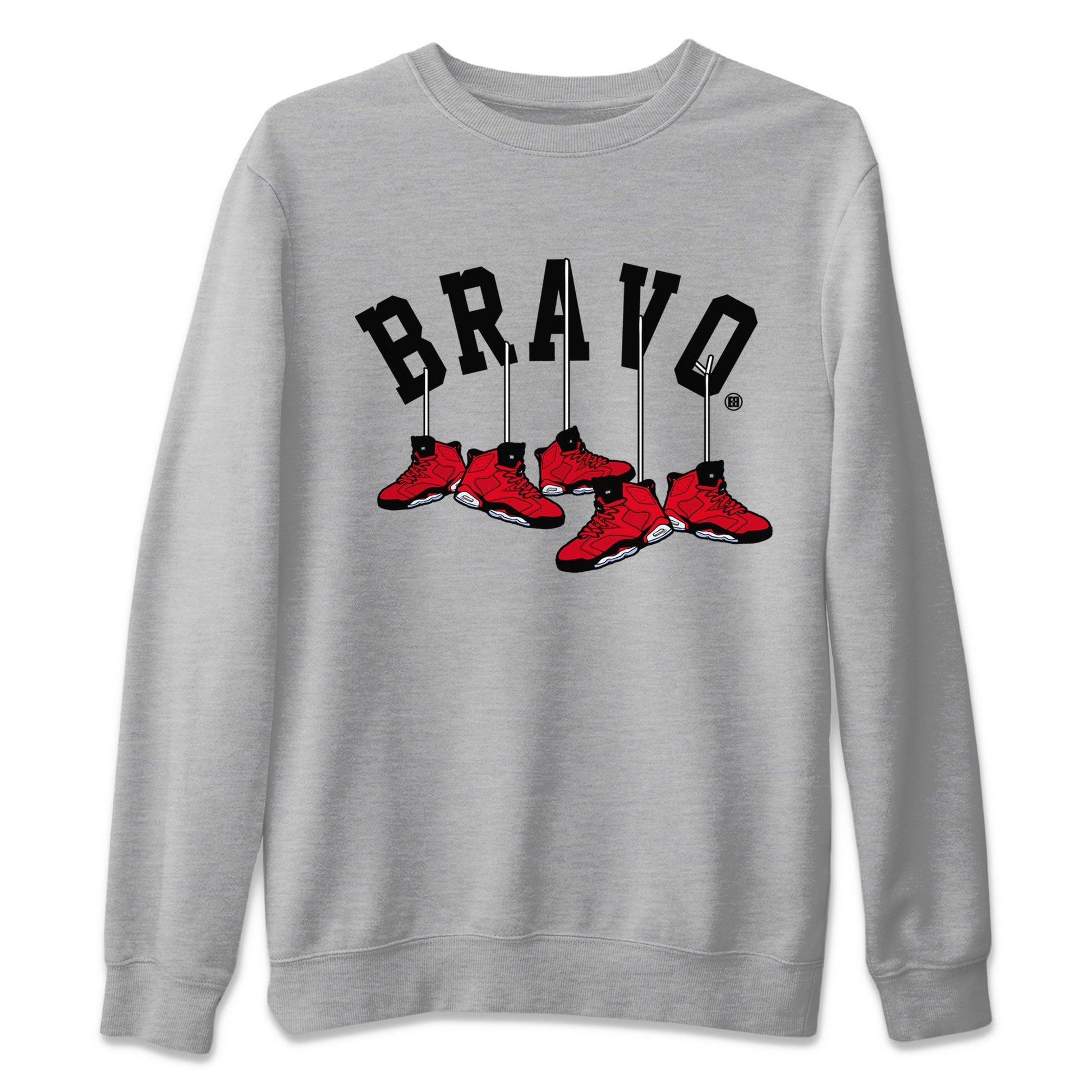 Hanging Sneakers Unisex Tops - Air Jordan 6 Toro Bravo