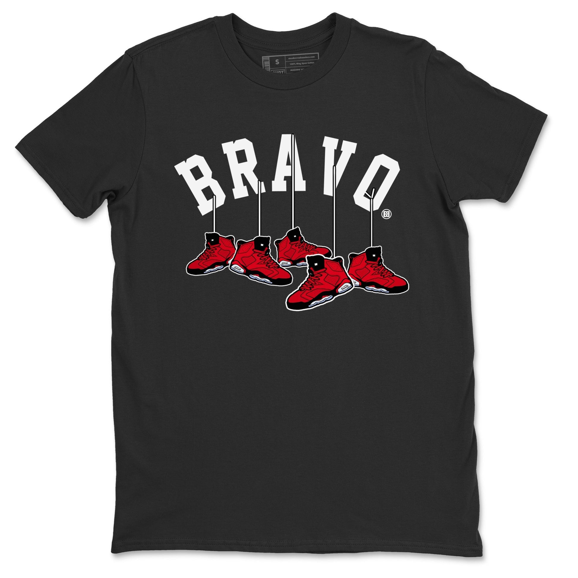 Hanging Sneakers Unisex Tops - Air Jordan 6 Toro Bravo