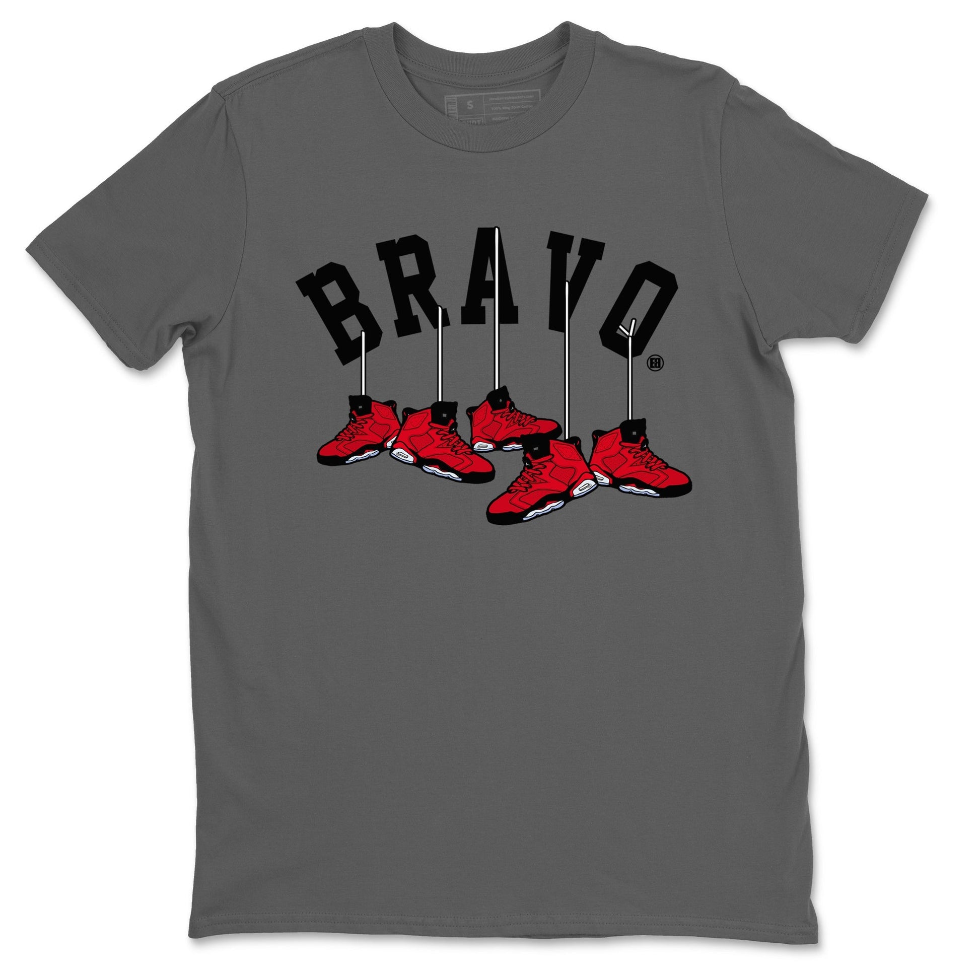Hanging Sneakers Unisex Tops - Air Jordan 6 Toro Bravo