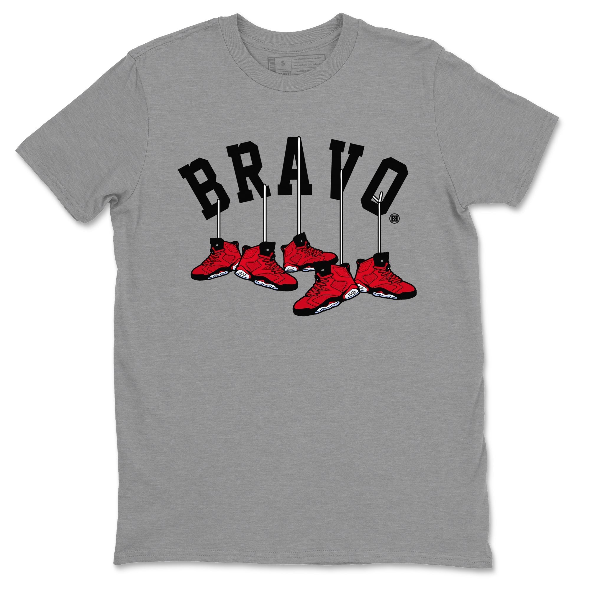 Hanging Sneakers Unisex Tops - Air Jordan 6 Toro Bravo