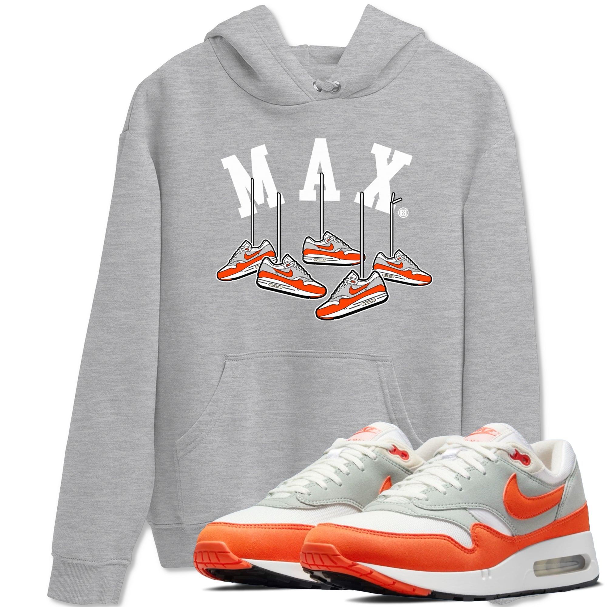 Hanging Sneakers Sneaker Tees - Air Max 1 Cosmic Clay