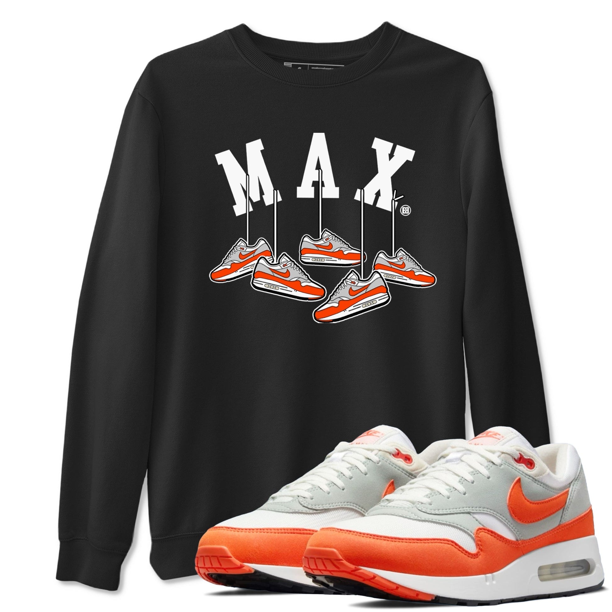 Hanging Sneakers Sneaker Tees - Air Max 1 Cosmic Clay