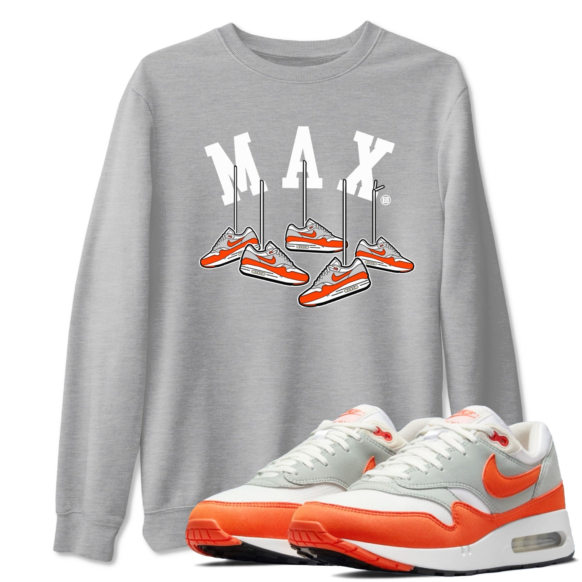 Hanging Sneakers Sneaker Tees - Air Max 1 Cosmic Clay