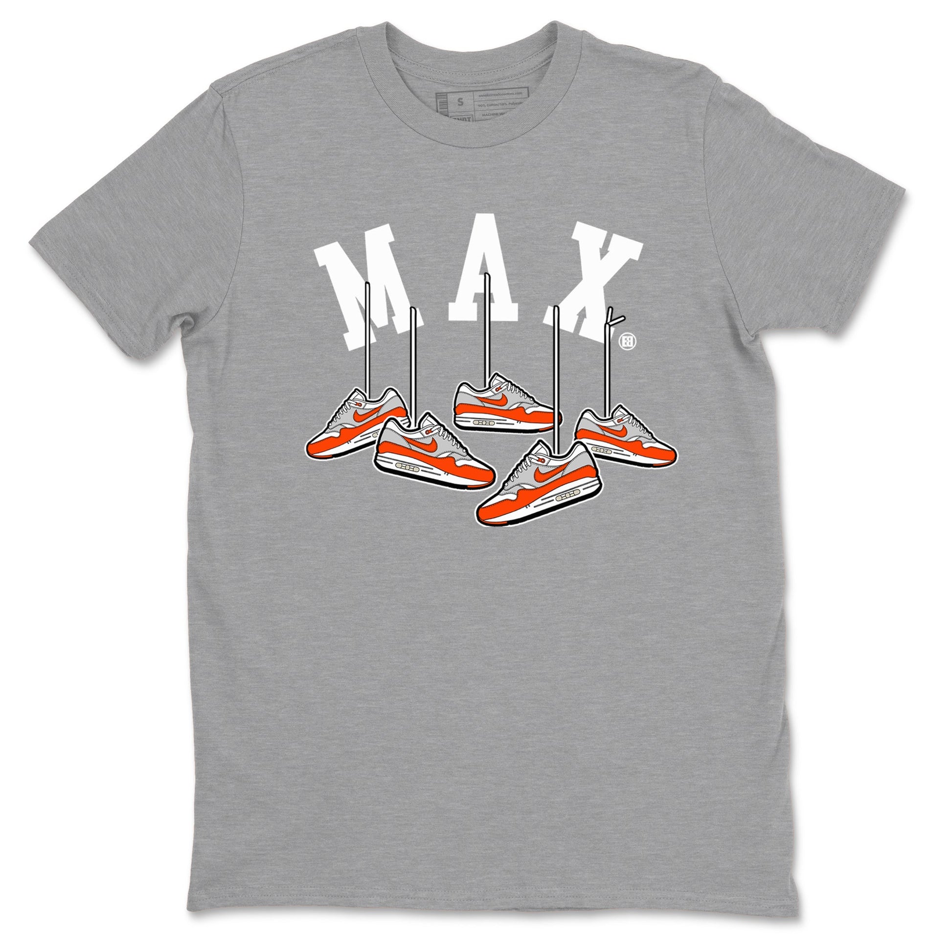 Hanging Sneakers Sneaker Tees - Air Max 1 Cosmic Clay