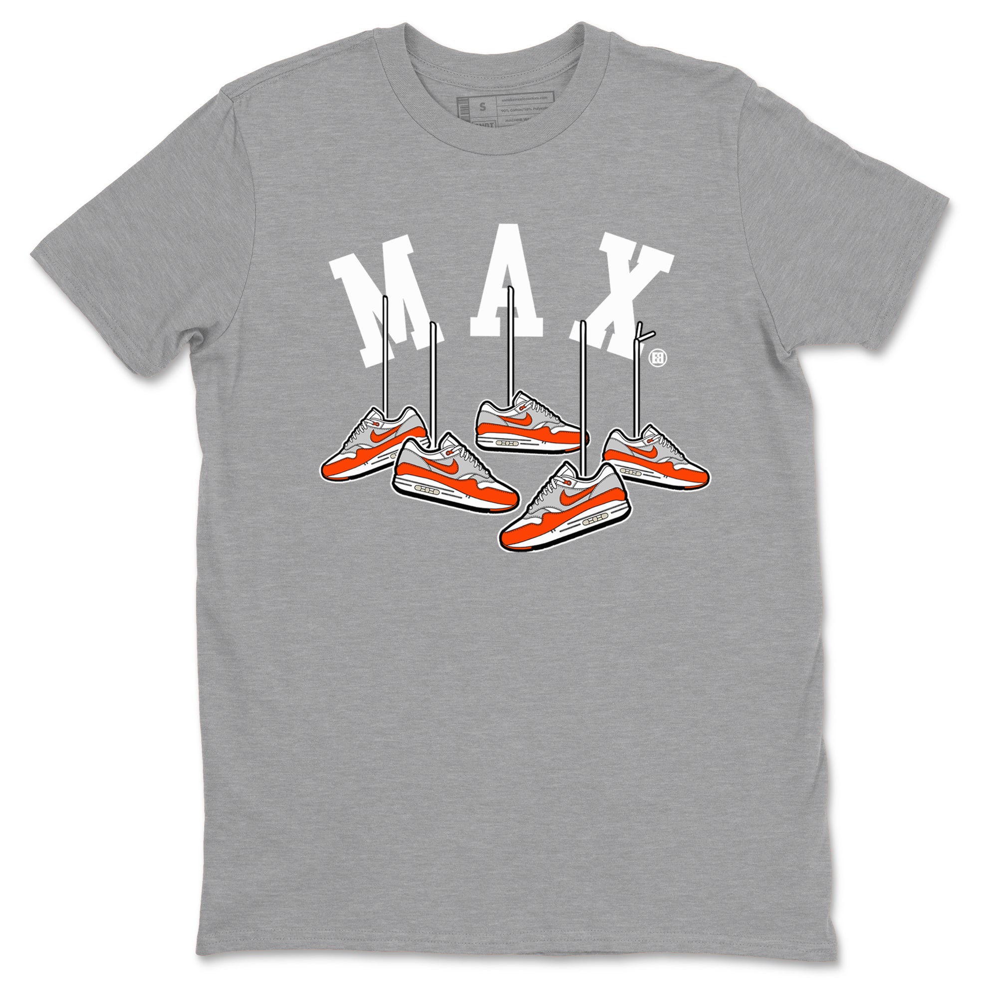 Hanging Sneakers Sneaker Tees - Air Max 1 Cosmic Clay