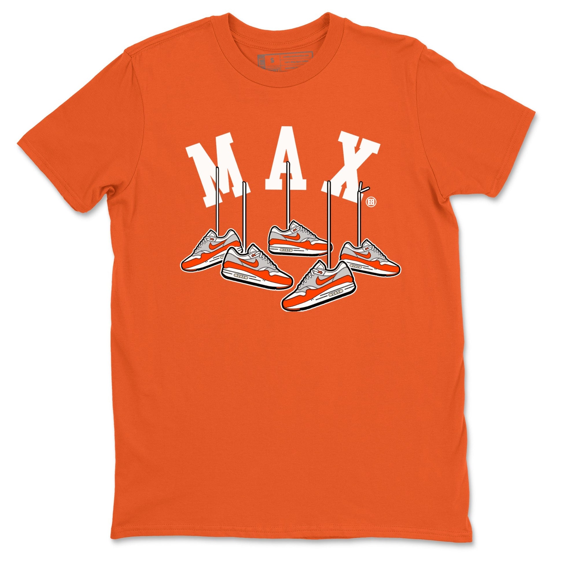 Hanging Sneakers Sneaker Tees - Air Max 1 Cosmic Clay