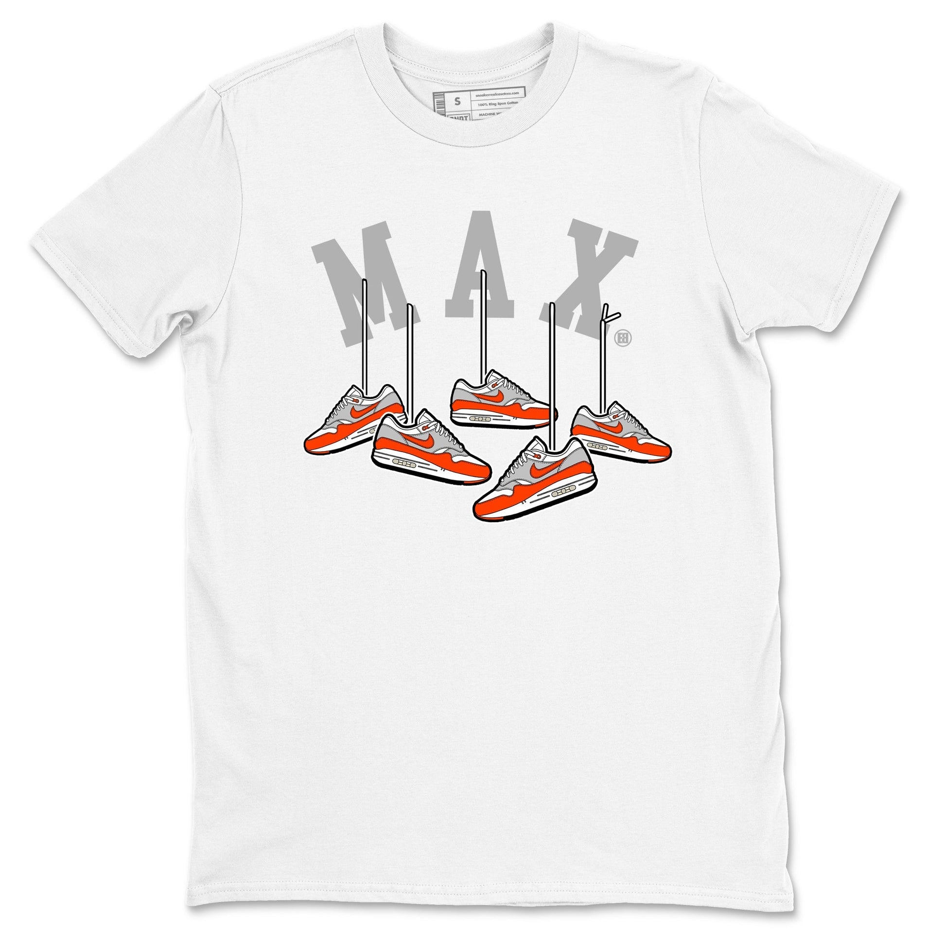 Hanging Sneakers Sneaker Tees - Air Max 1 Cosmic Clay