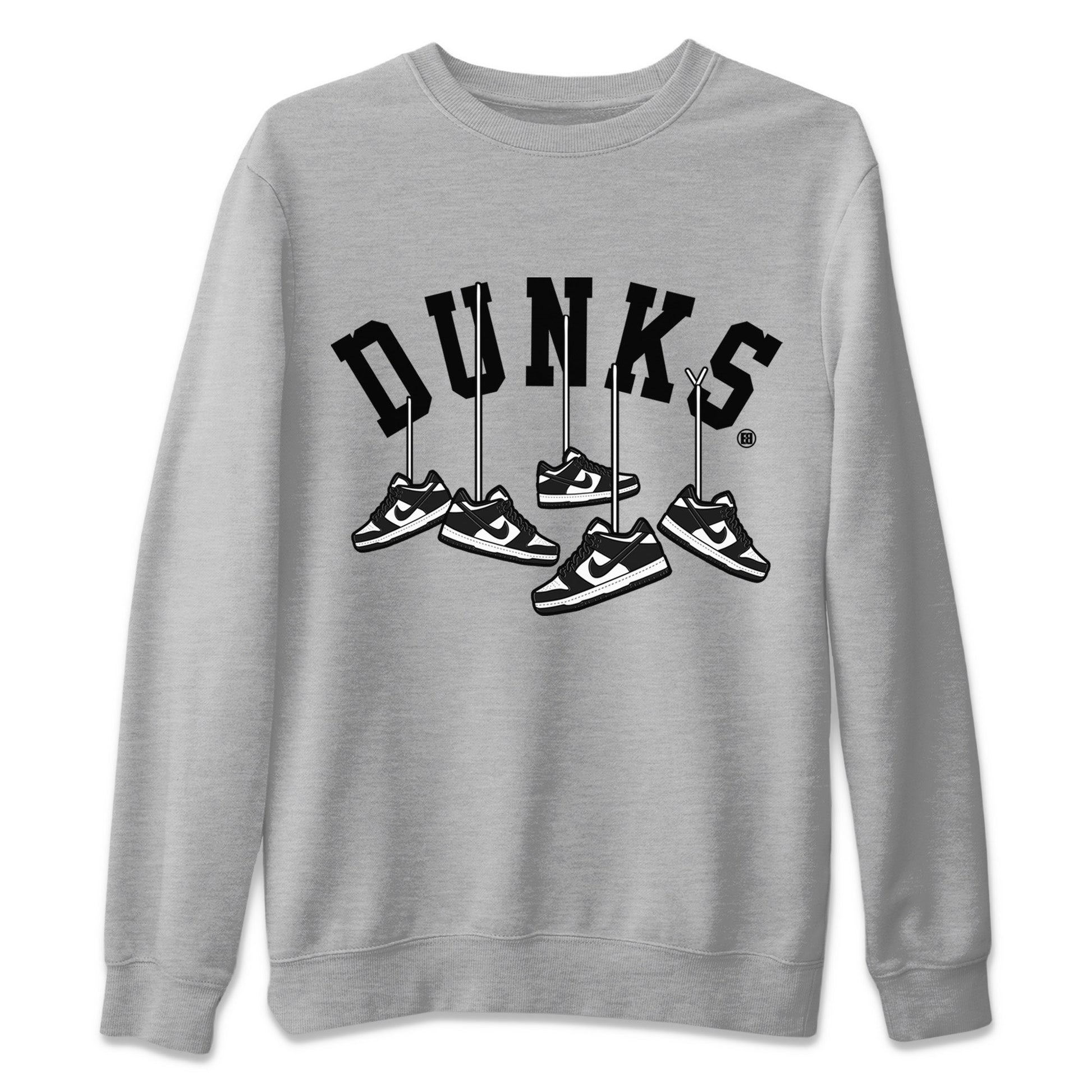 Hanging Sneakers Unisex Tops - Dunk Panda