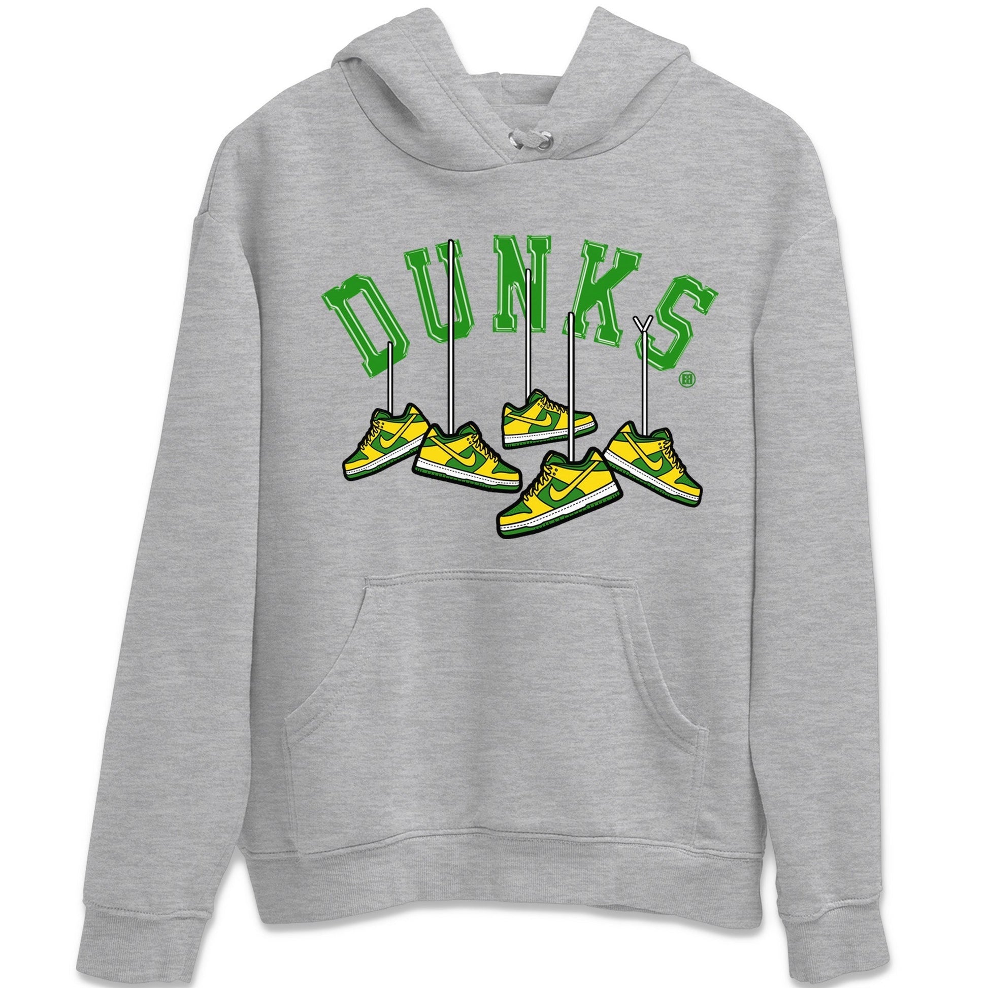 Hanging Sneakers Unisex Tops - Dunk Reverse Brazil