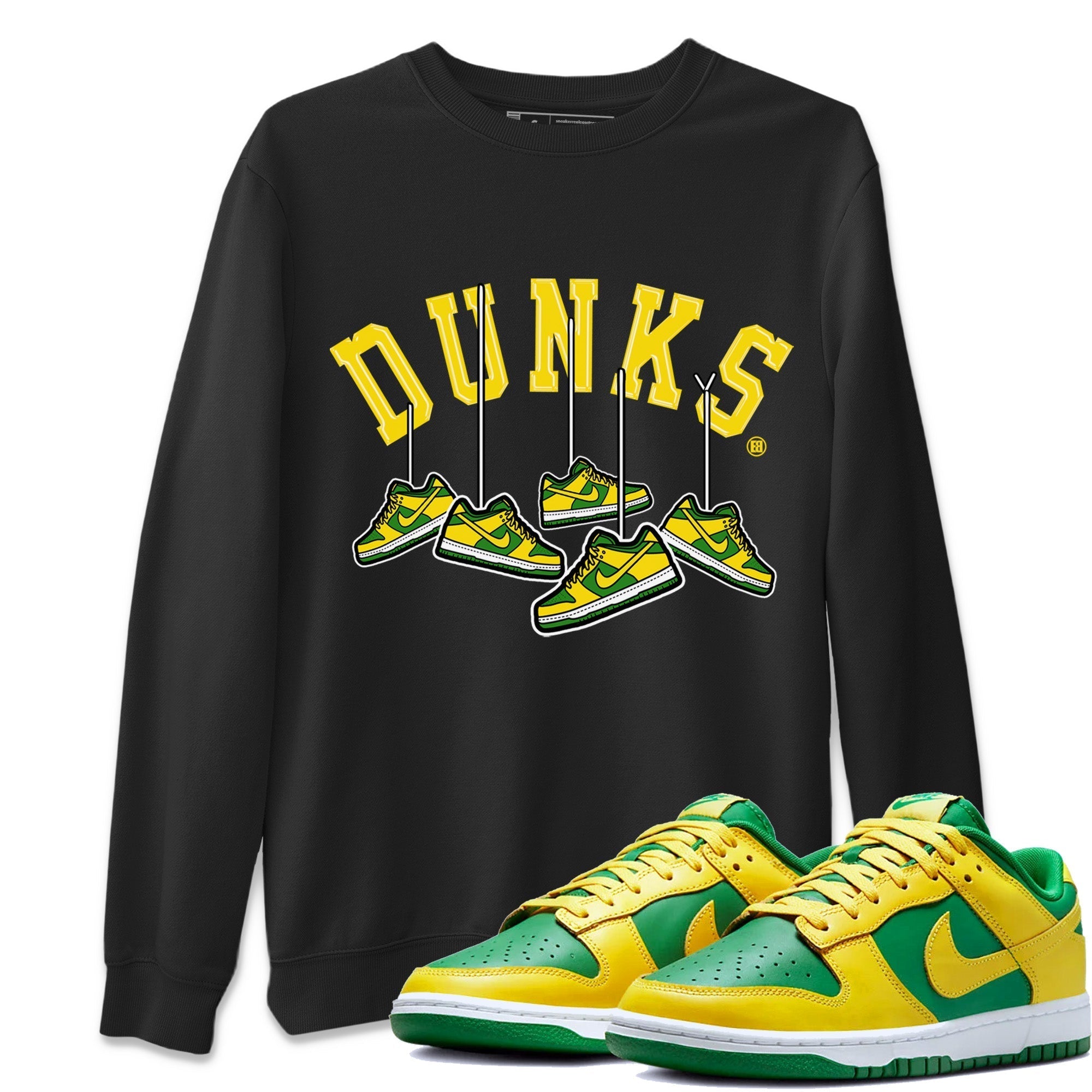 Hanging Sneakers Unisex Tops - Dunk Reverse Brazil