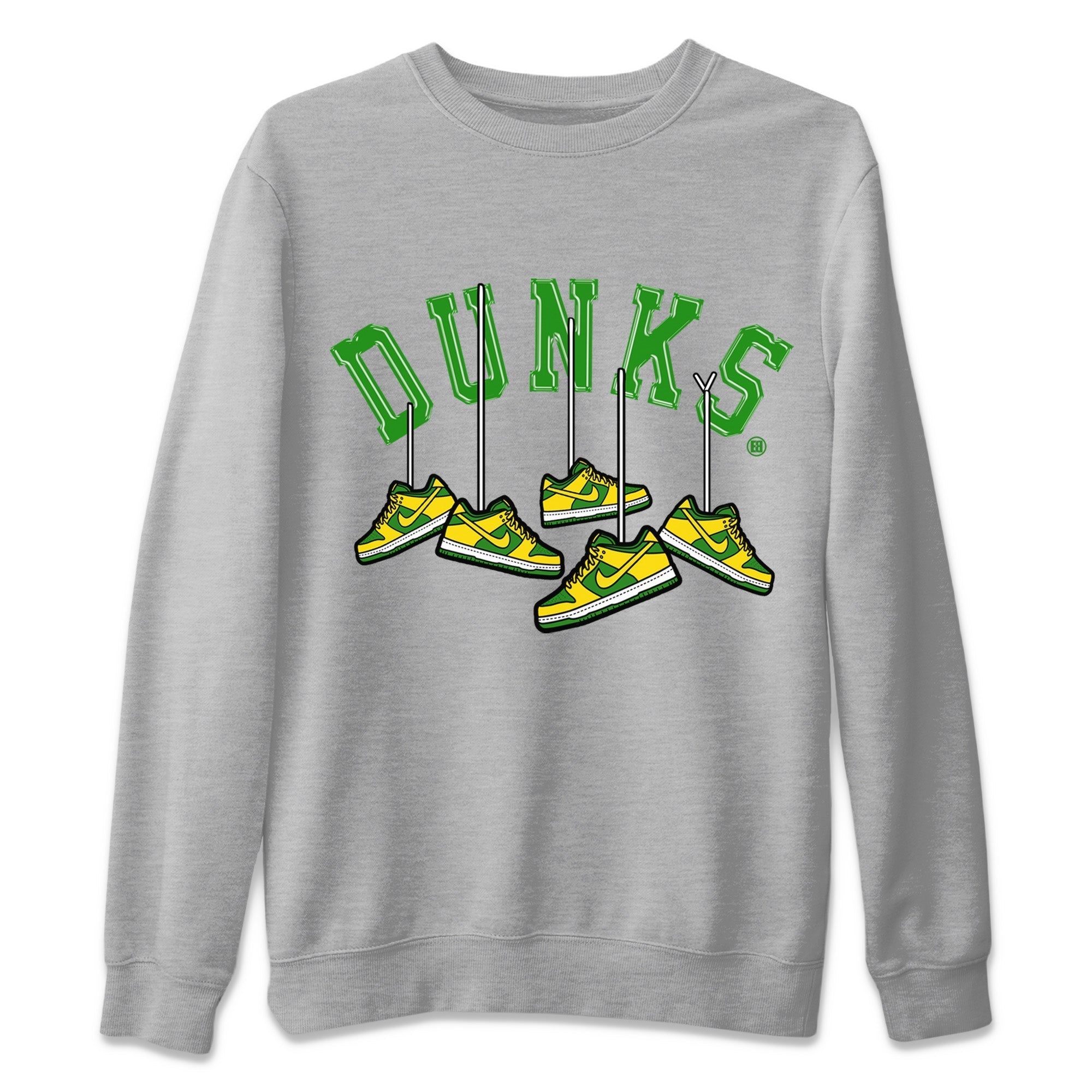 Hanging Sneakers Unisex Tops - Dunk Reverse Brazil