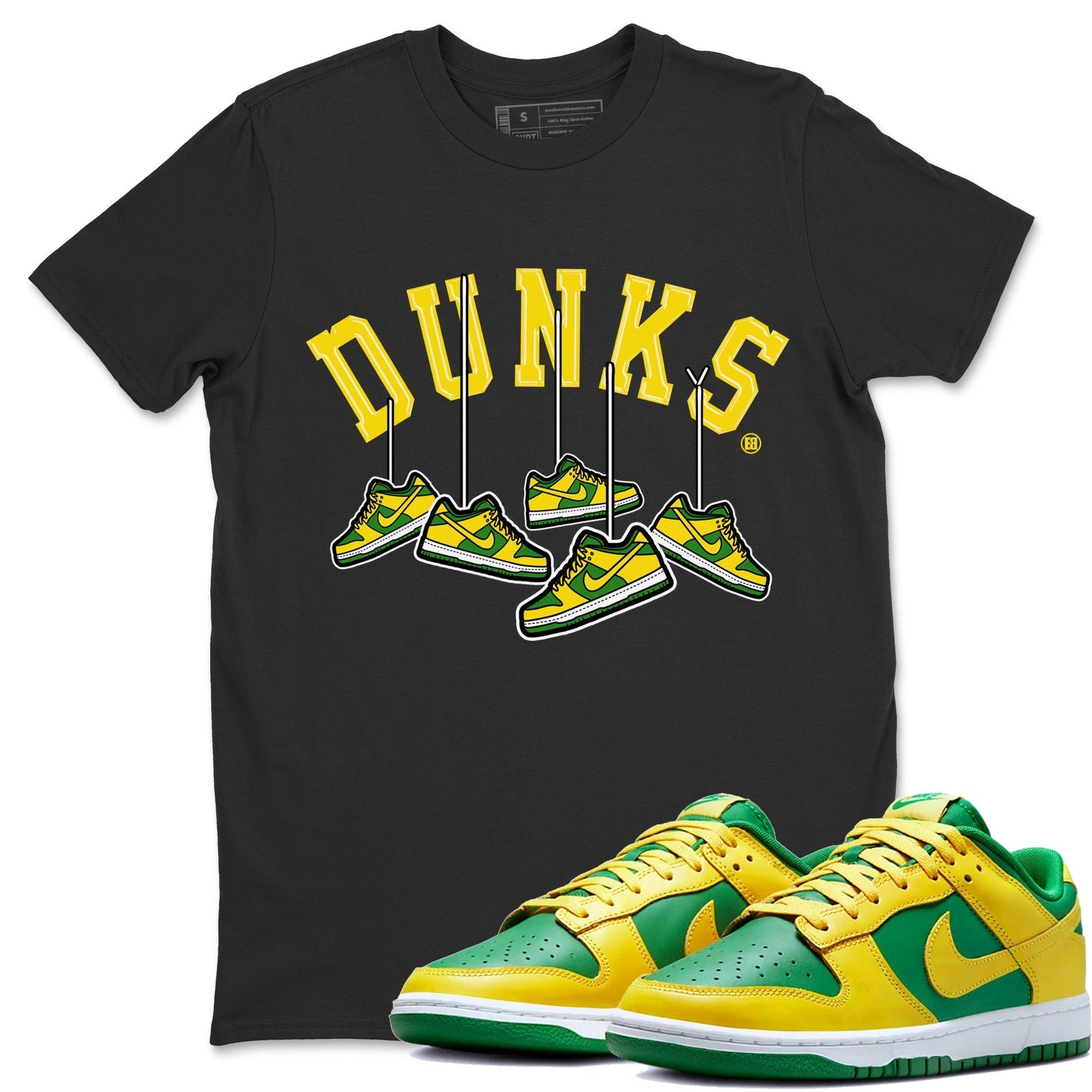 Hanging Sneakers Unisex Tops - Dunk Reverse Brazil