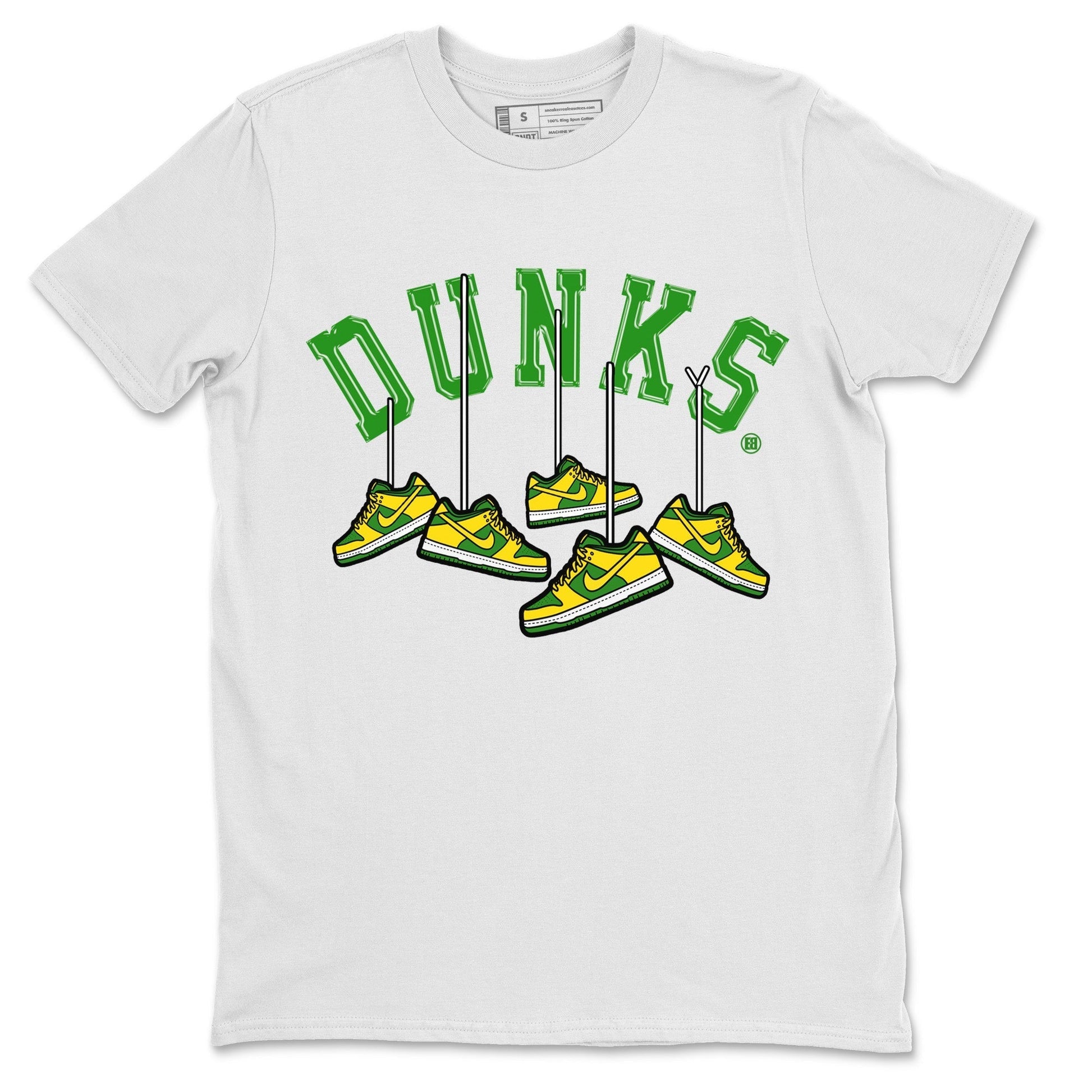 Hanging Sneakers Unisex Tops - Dunk Reverse Brazil