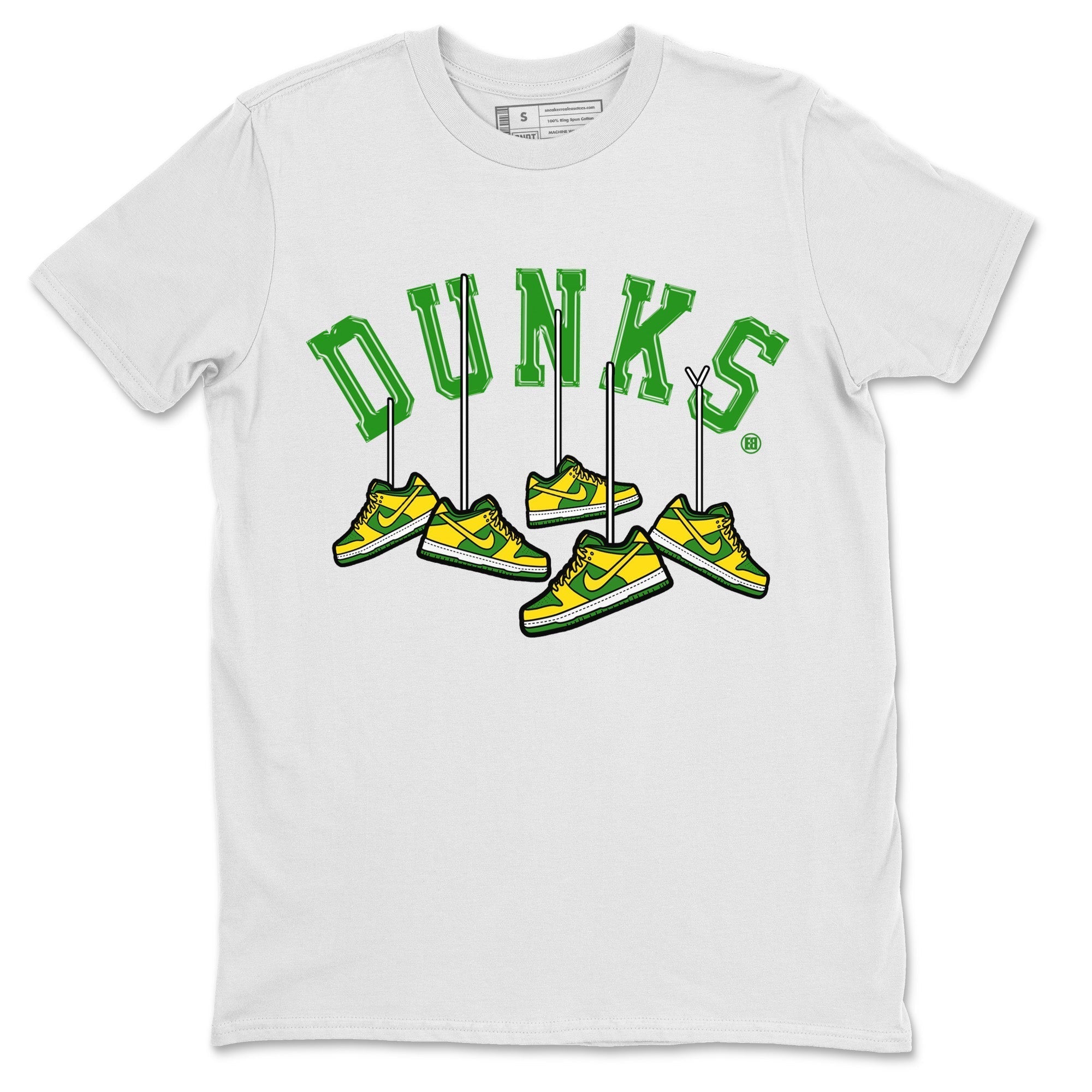 Hanging Sneakers Unisex Tops - Dunk Reverse Brazil