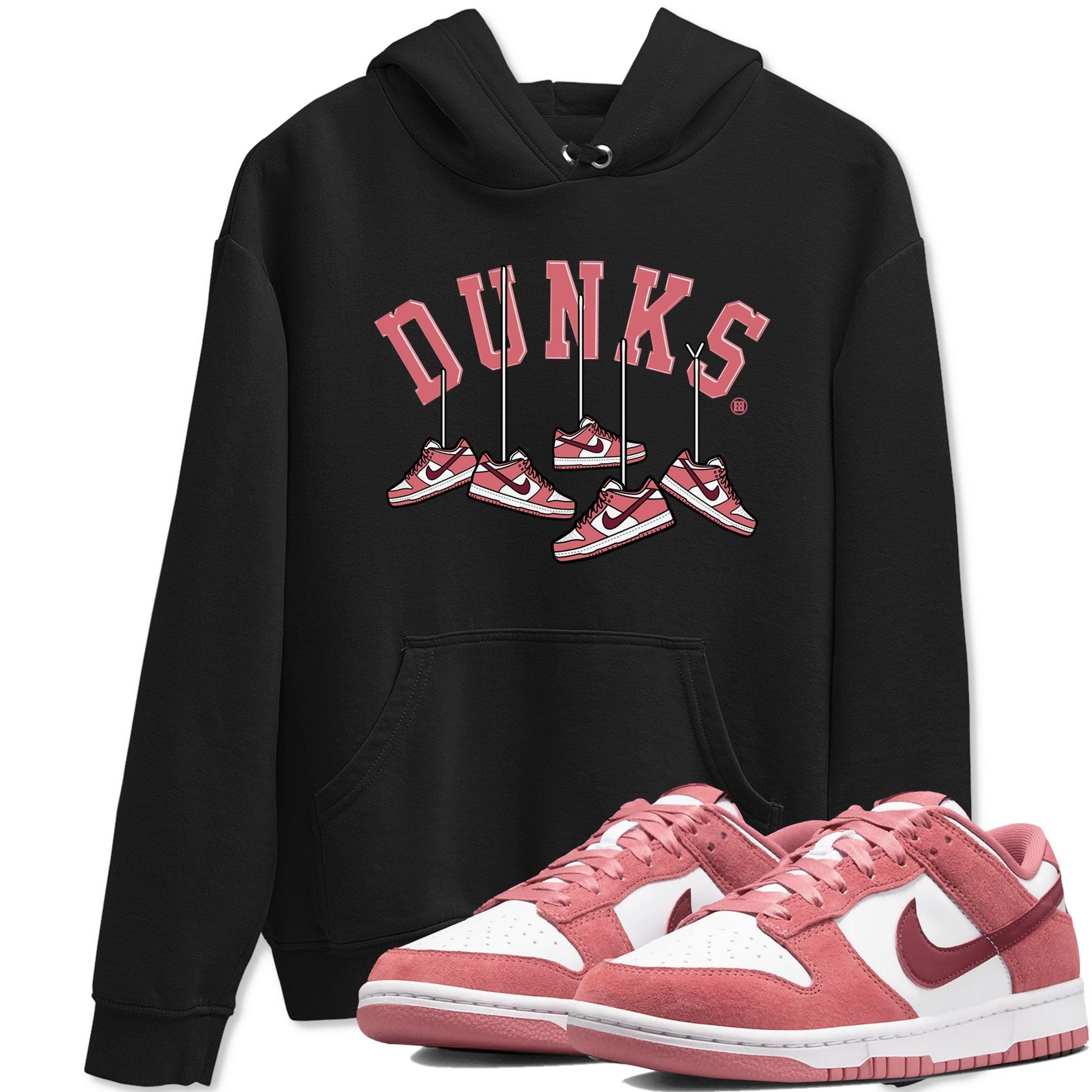 Hanging Sneakers Sneaker Tees - Dunk Valentines Day 2024