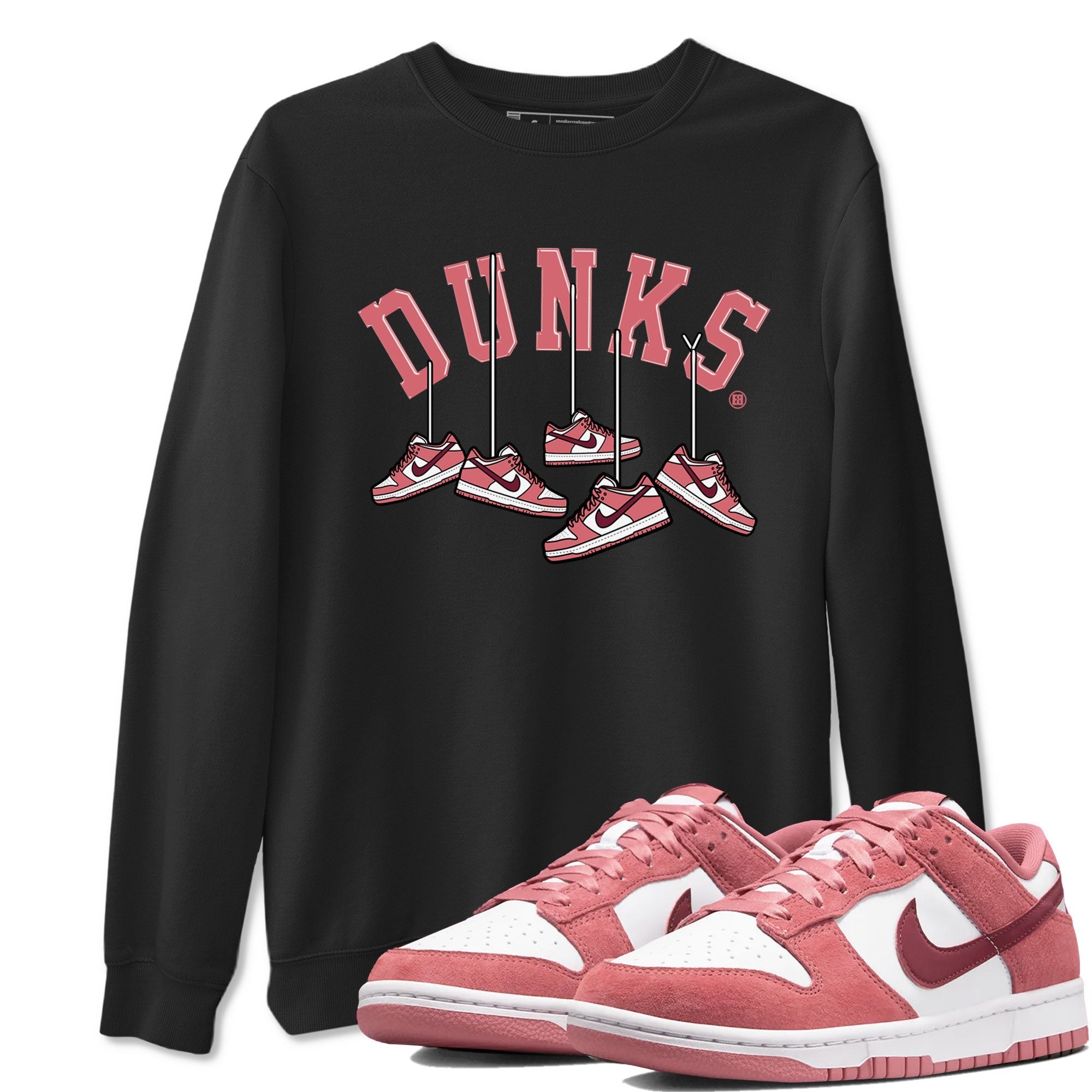 Hanging Sneakers Sneaker Tees - Dunk Valentines Day 2024