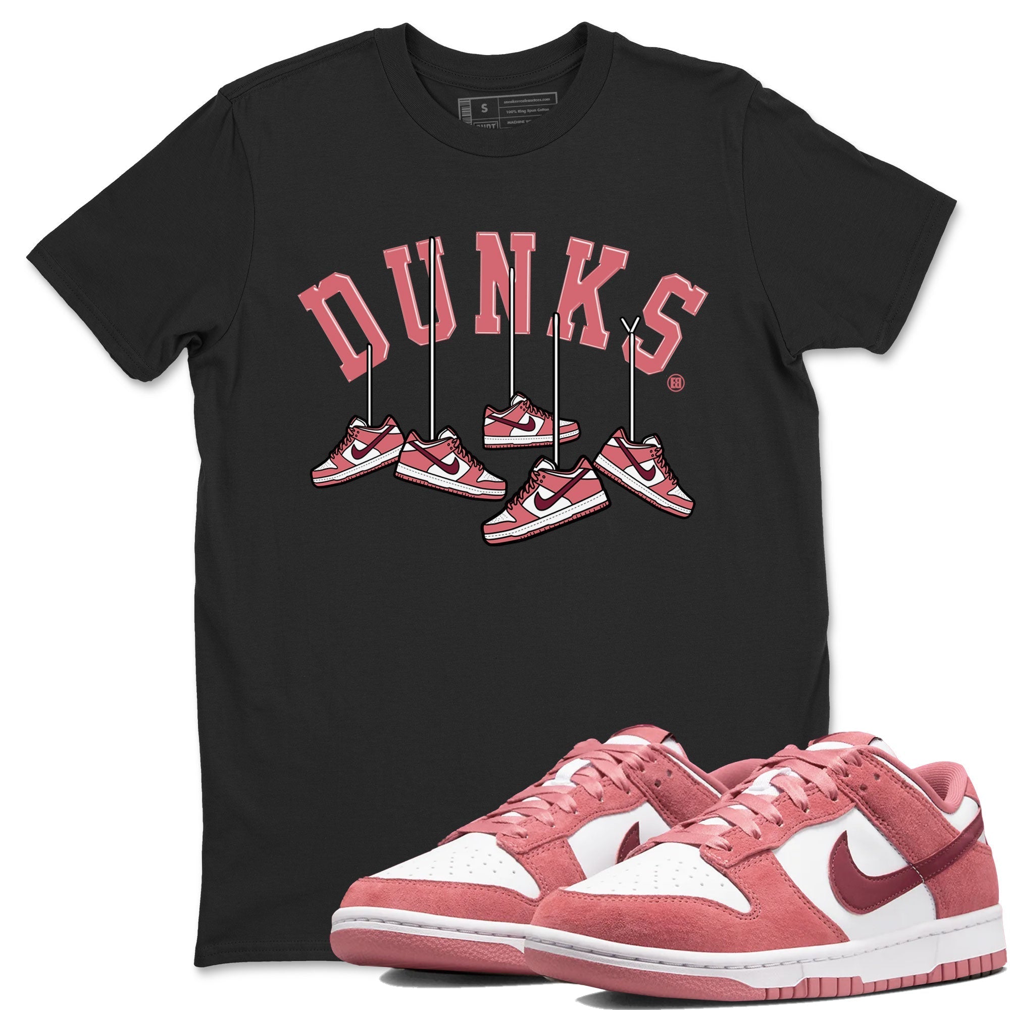 Hanging Sneakers Sneaker Tees - Dunk Valentines Day 2024