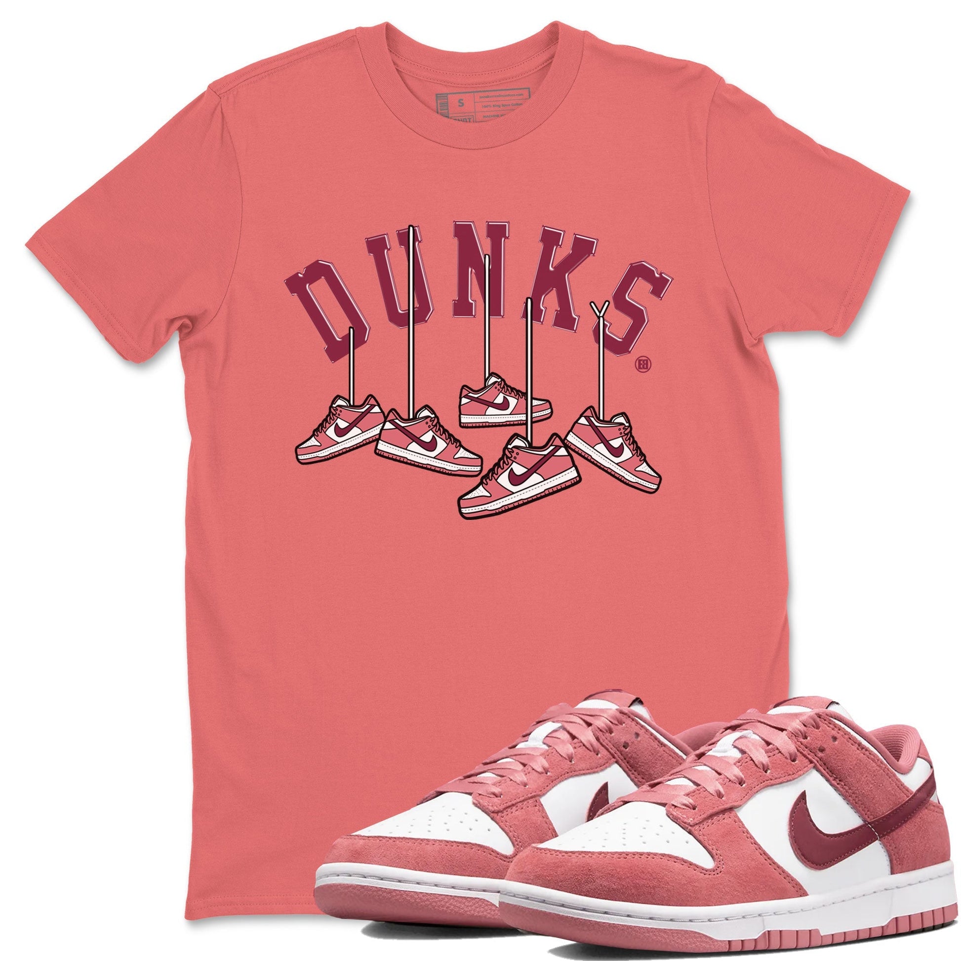 Hanging Sneakers Sneaker Tees - Dunk Valentines Day 2024