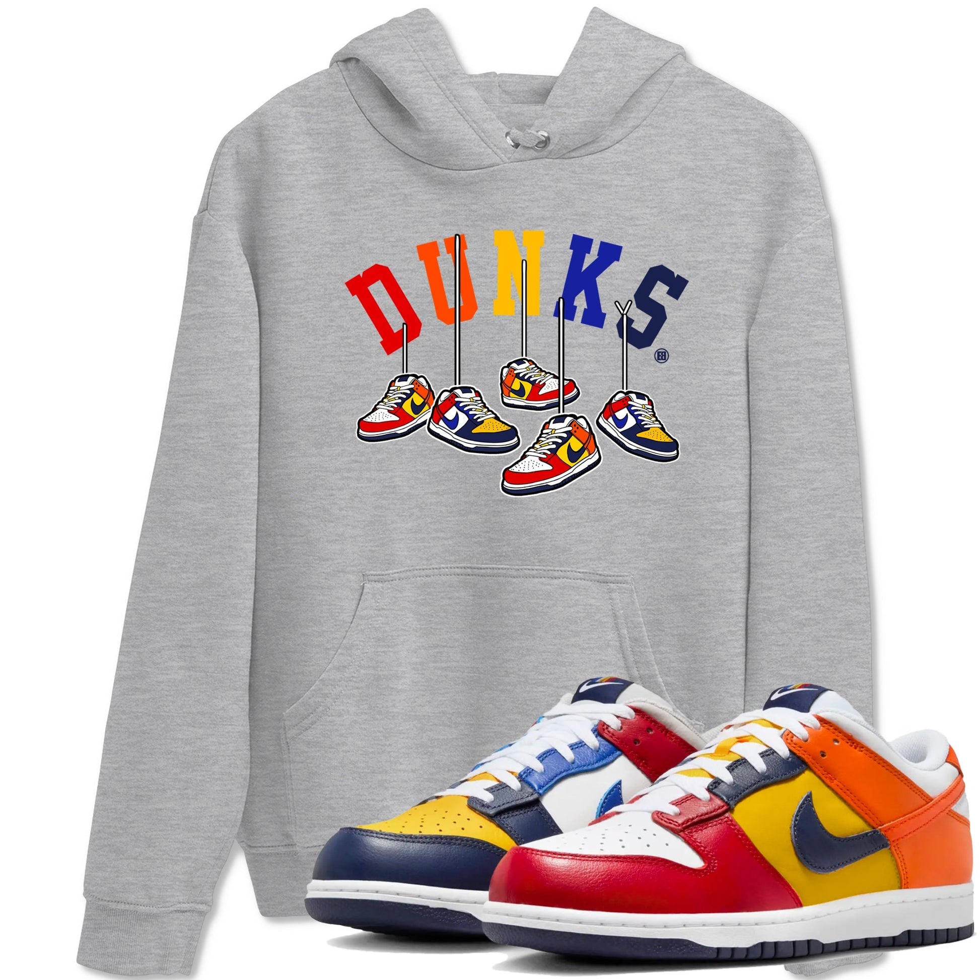 Hanging Sneakers Sneaker Tees - Dunk What The