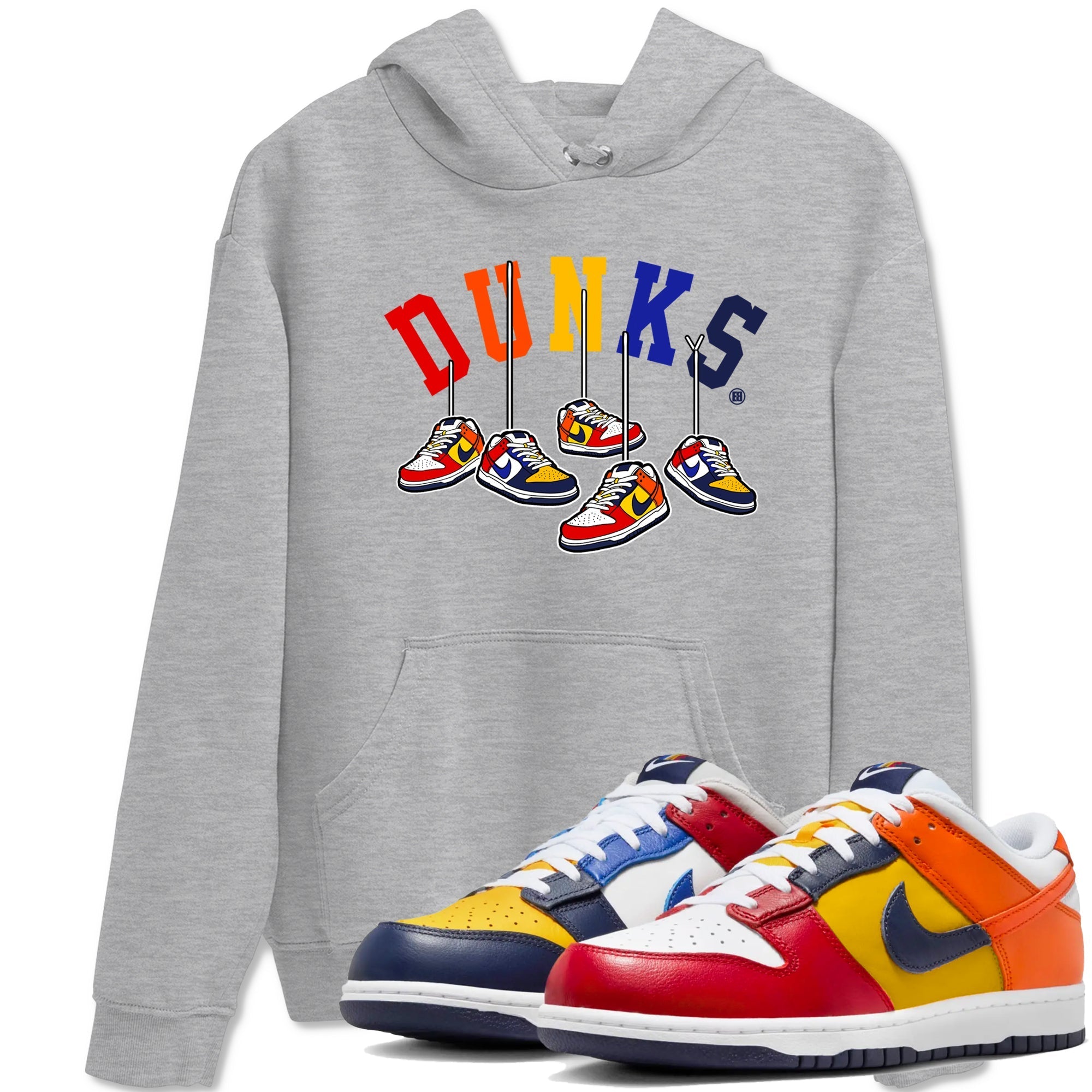 Hanging Sneakers Sneaker Tees - Dunk What The