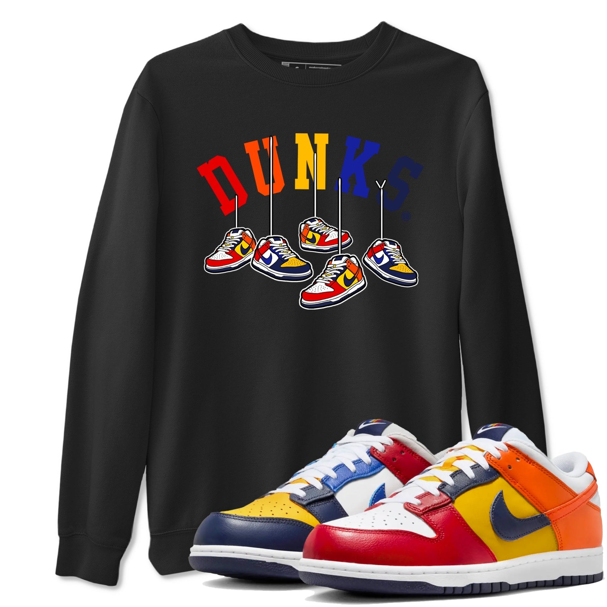 Hanging Sneakers Sneaker Tees - Dunk What The