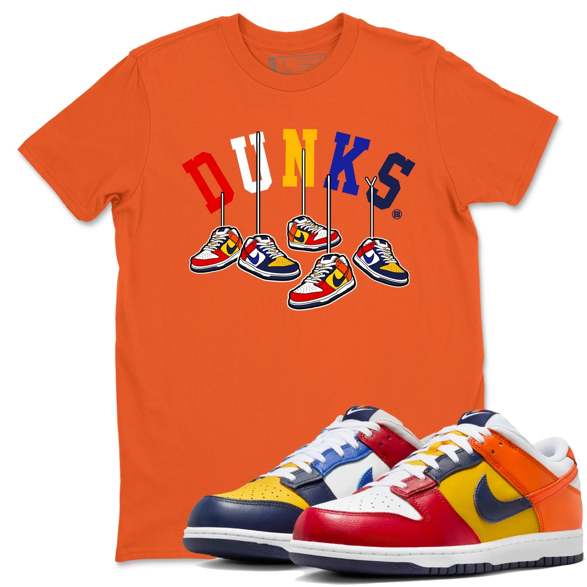Hanging Sneakers Sneaker Tees - Dunk What The