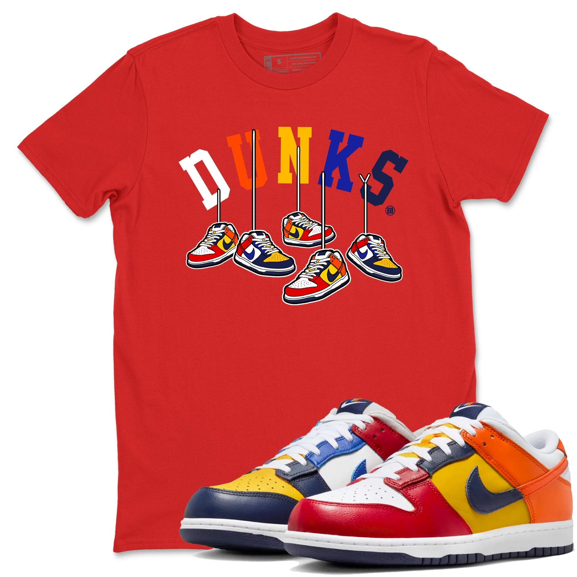 Hanging Sneakers Sneaker Tees - Dunk What The