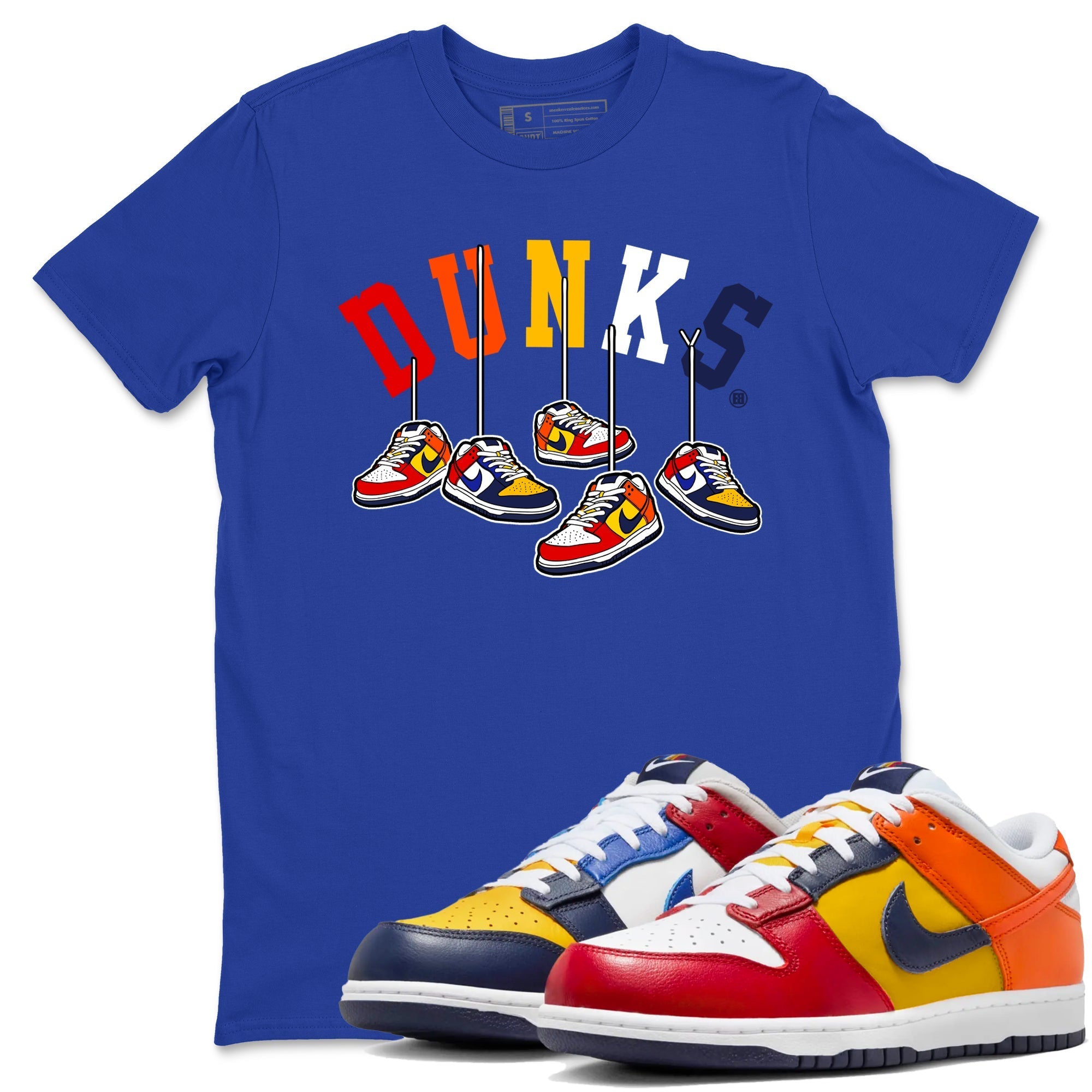 Hanging Sneakers Sneaker Tees - Dunk What The