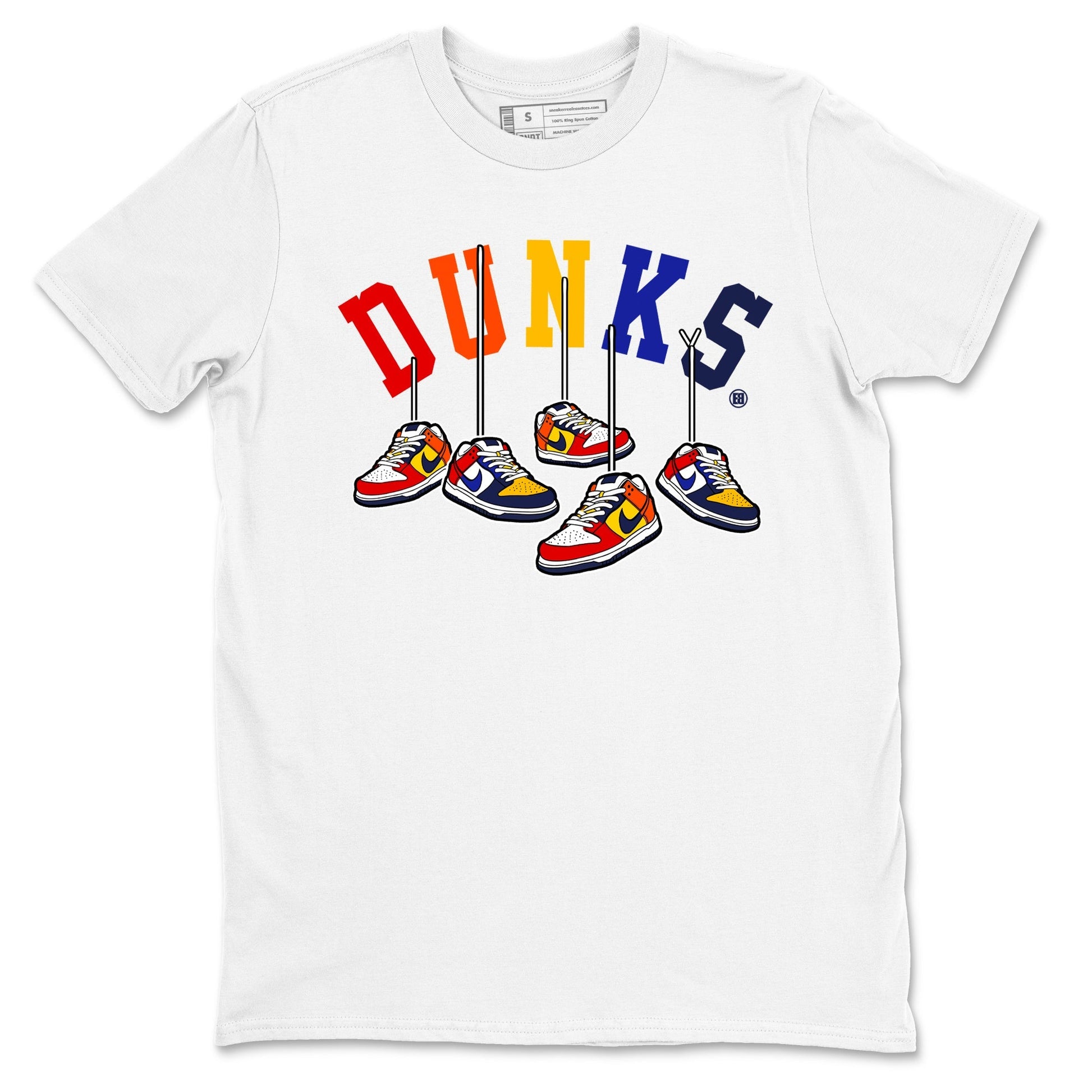 Hanging Sneakers Sneaker Tees - Dunk What The
