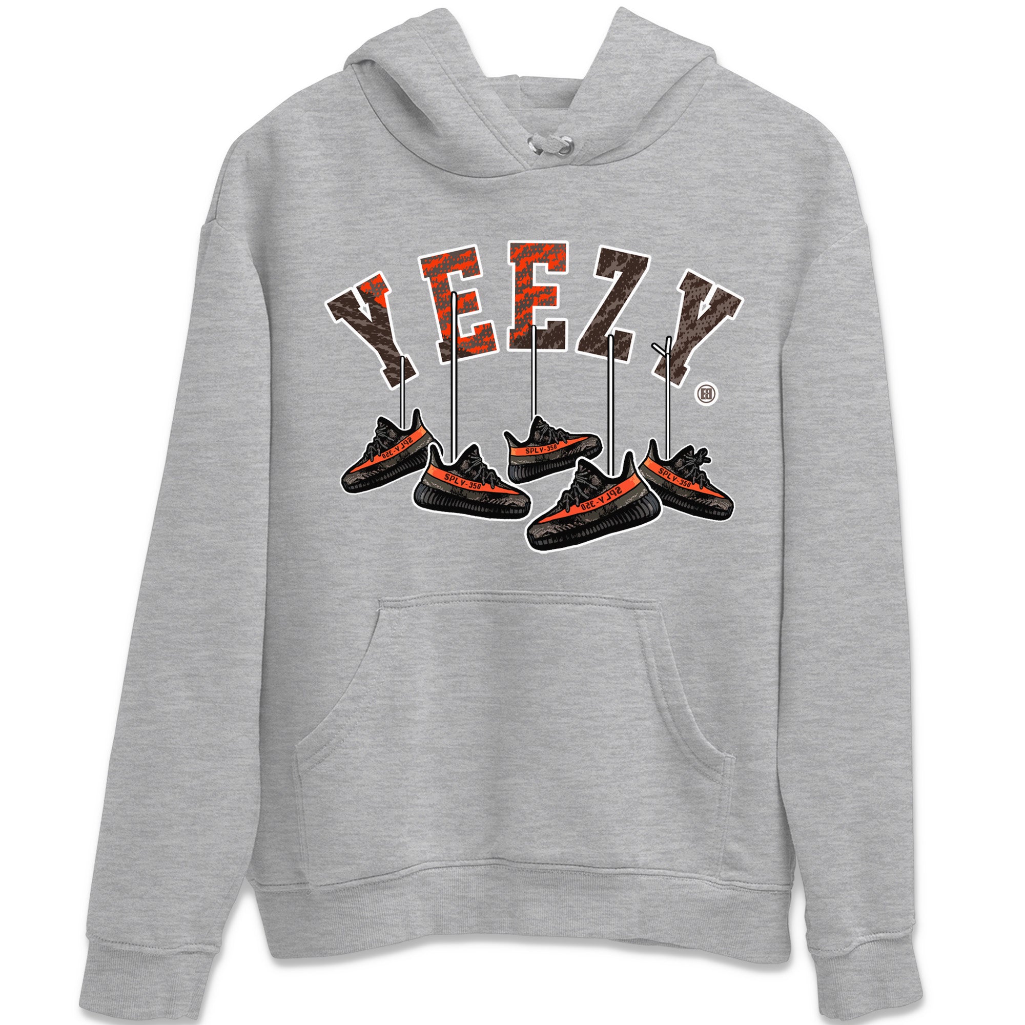 Hanging Sneakers Unisex Tops - Yeezy 350 Carbon Beluga