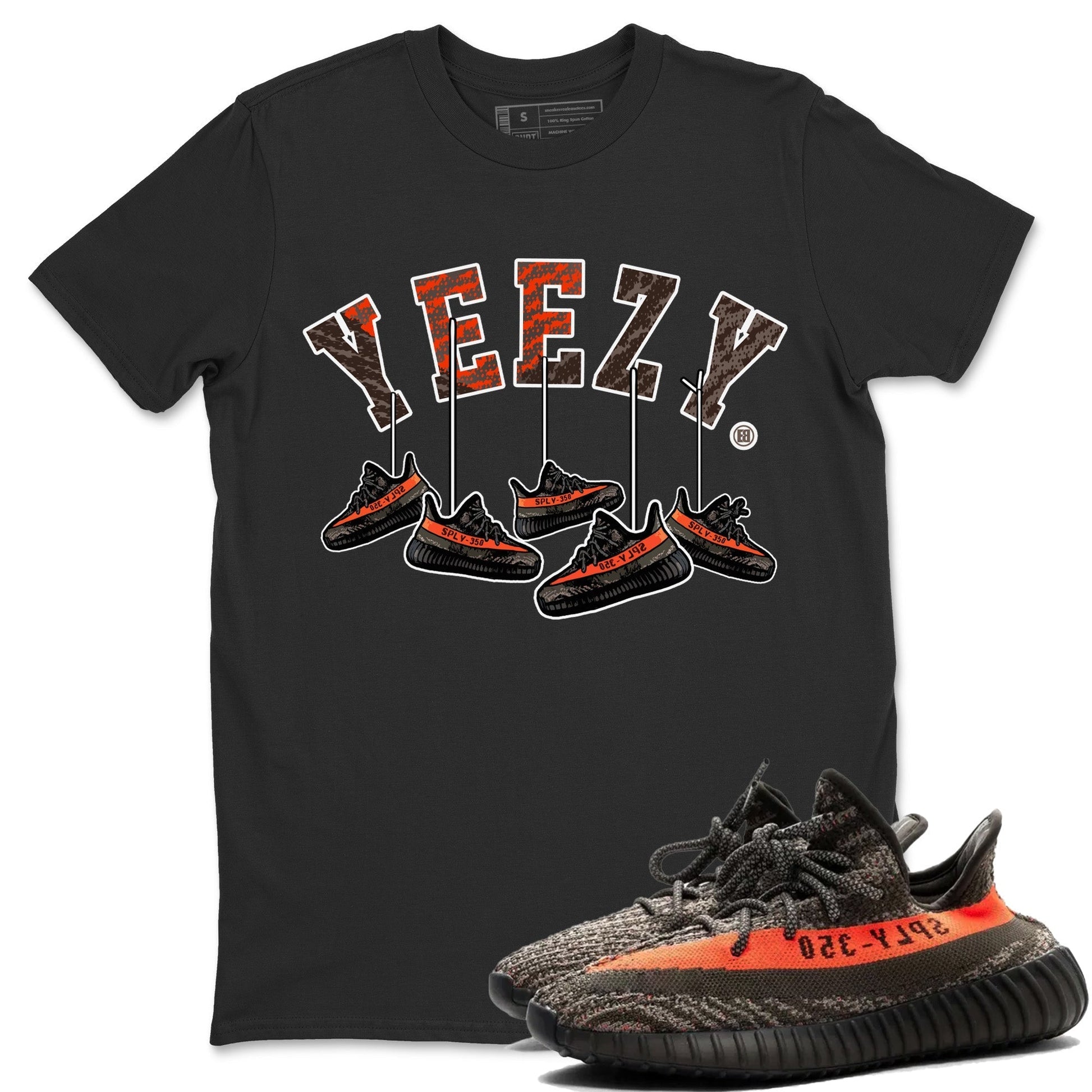 Hanging Sneakers Unisex Tops - Yeezy 350 Carbon Beluga